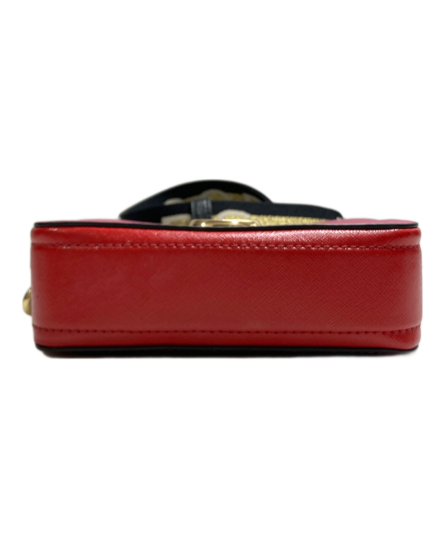 MARC JACOBS マークジェイコブス/スナップショットショルダー/レッド/M0012007/940/ABランク/04【中古】 MARC JACOBS マークジェイコブス/スナップショットショルダー/レッド
