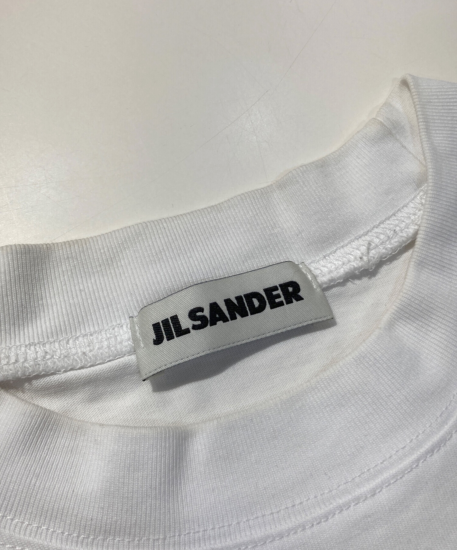 中古・古着通販】JIL SANDER (ジルサンダー) ハイロゴプリントTシャツ