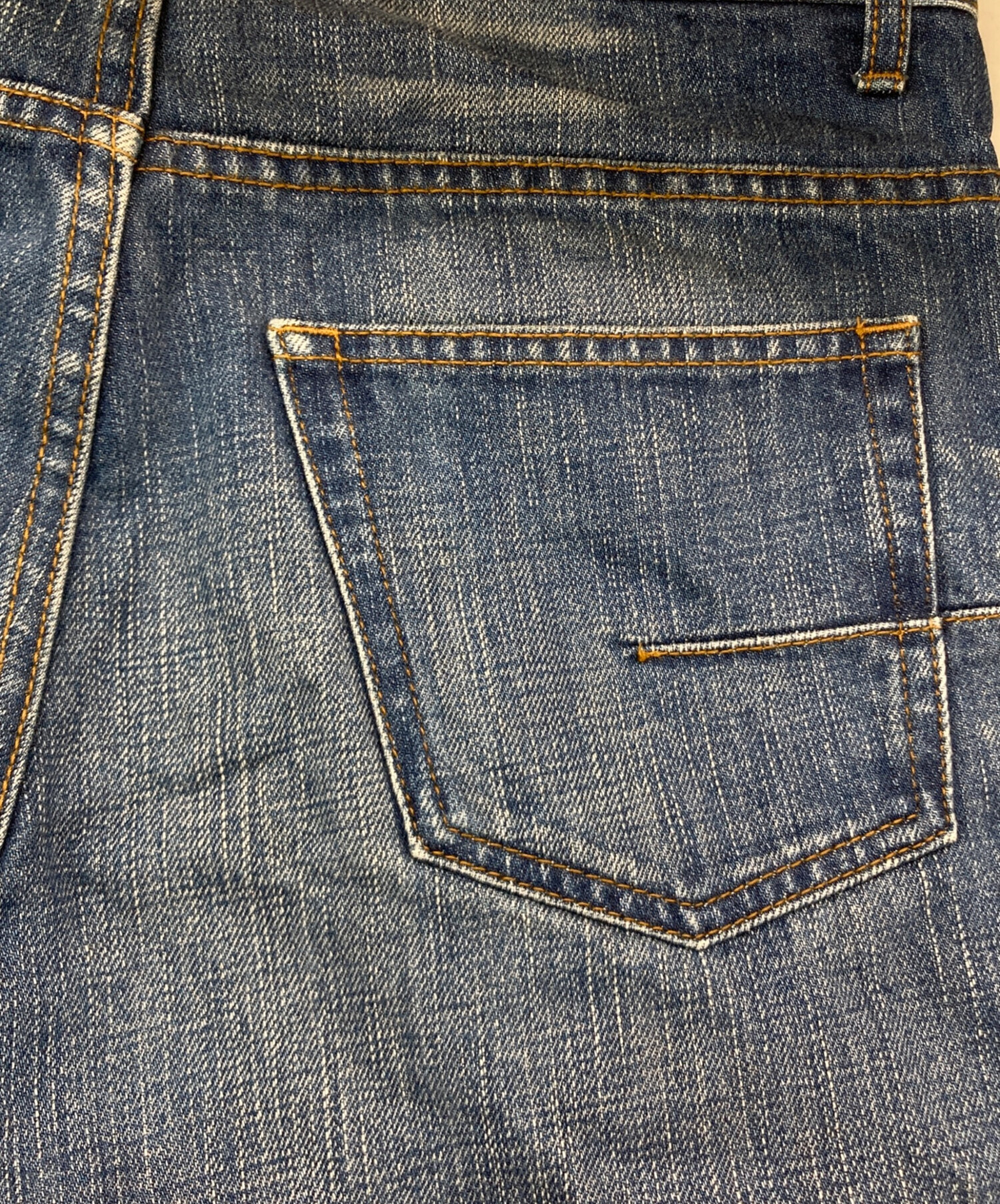 中古・古着通販】Dior Homme (ディオール オム) 爪痕デザインスキニー