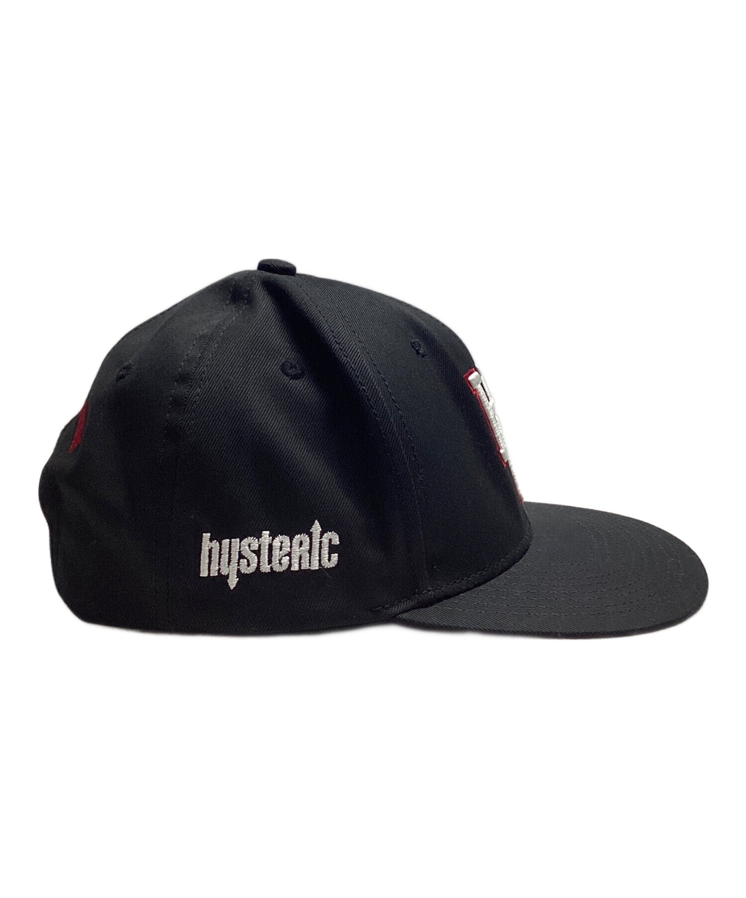 HYSTERIC GLAMOUR ブラック ベースボールキャップ M HYSTERIC GLAMOUR - HYSTERIC GLAMOUR / ヒステリックグラマー
