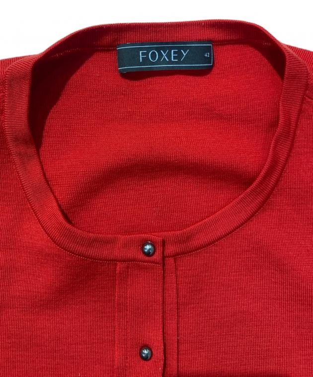 中古・古着通販】FOXEY (フォクシー) シルバーベリーグカーディガン