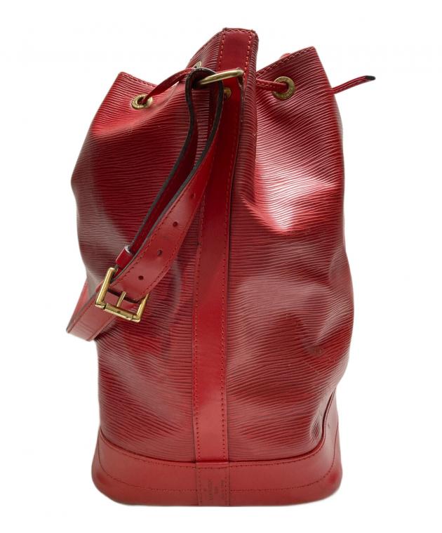 美品◆Louis Vuitton◆エピ◆ノエ◆赤 LOUIS VUITTON（ルイ・ヴィトン） プチノエ エピ ショルダーバッグ