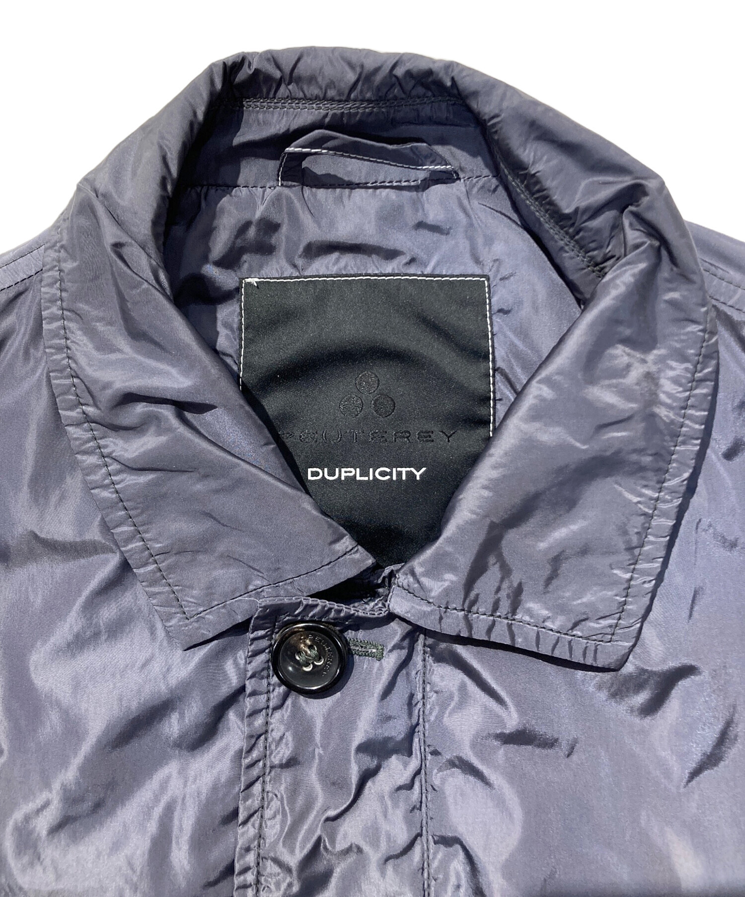 中古・古着通販】PEUTEREY (ピューテリー) ナイロンステンカラー 
