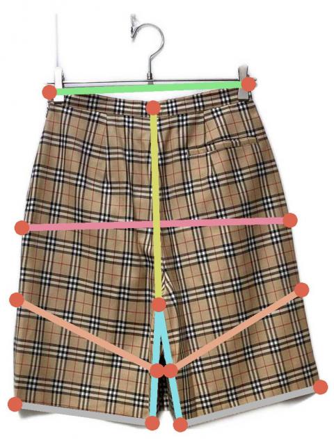 中古・古着通販】BURBERRY GOLF (バーバリーゴルフ) ノバチェック