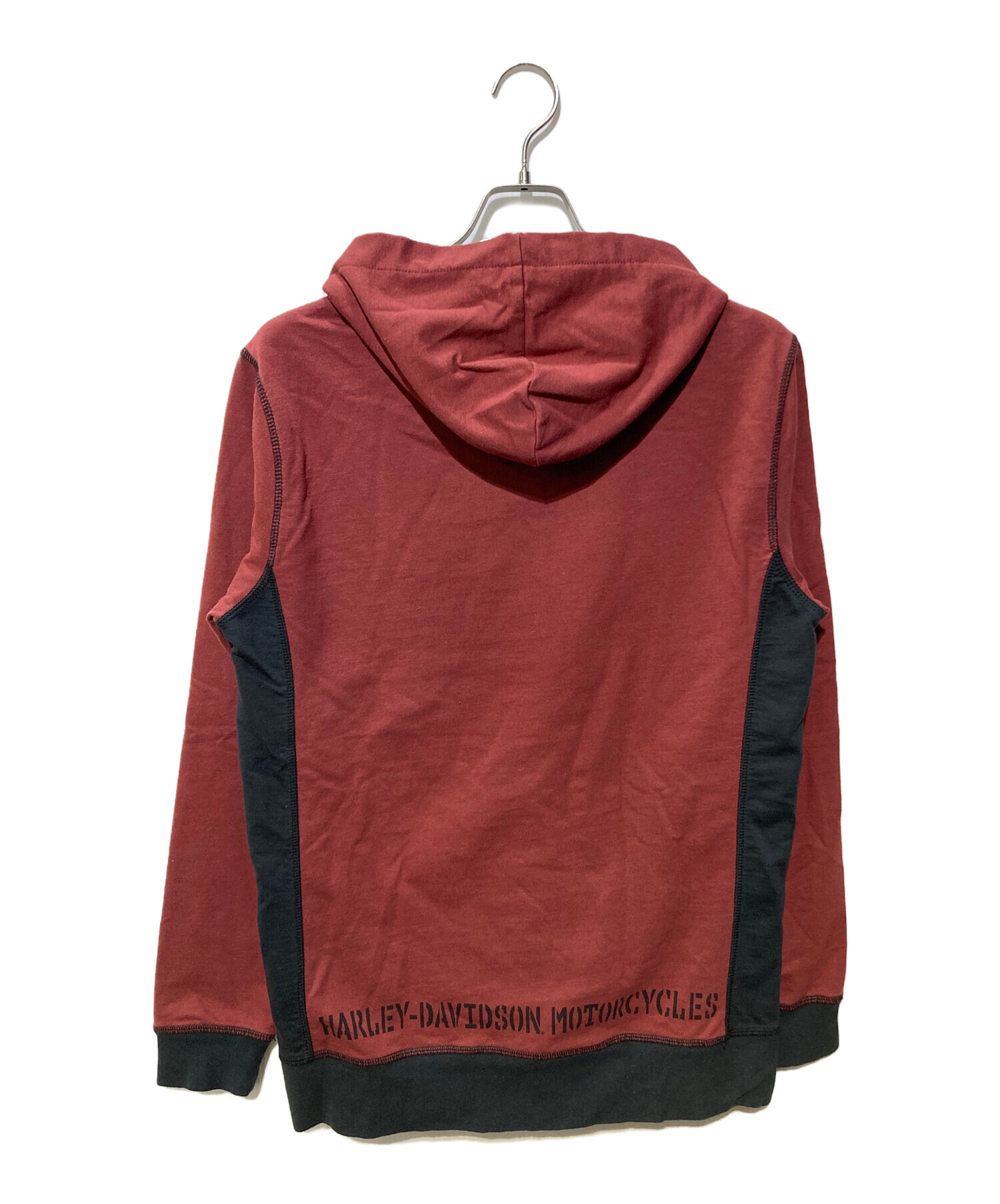 希少 80's HARLEY DAVIDSON レッドフレイム ジップパーカー 中古・古着通販】HARLEY-DAVIDSON (ハーレーダビッドソン) パーカー