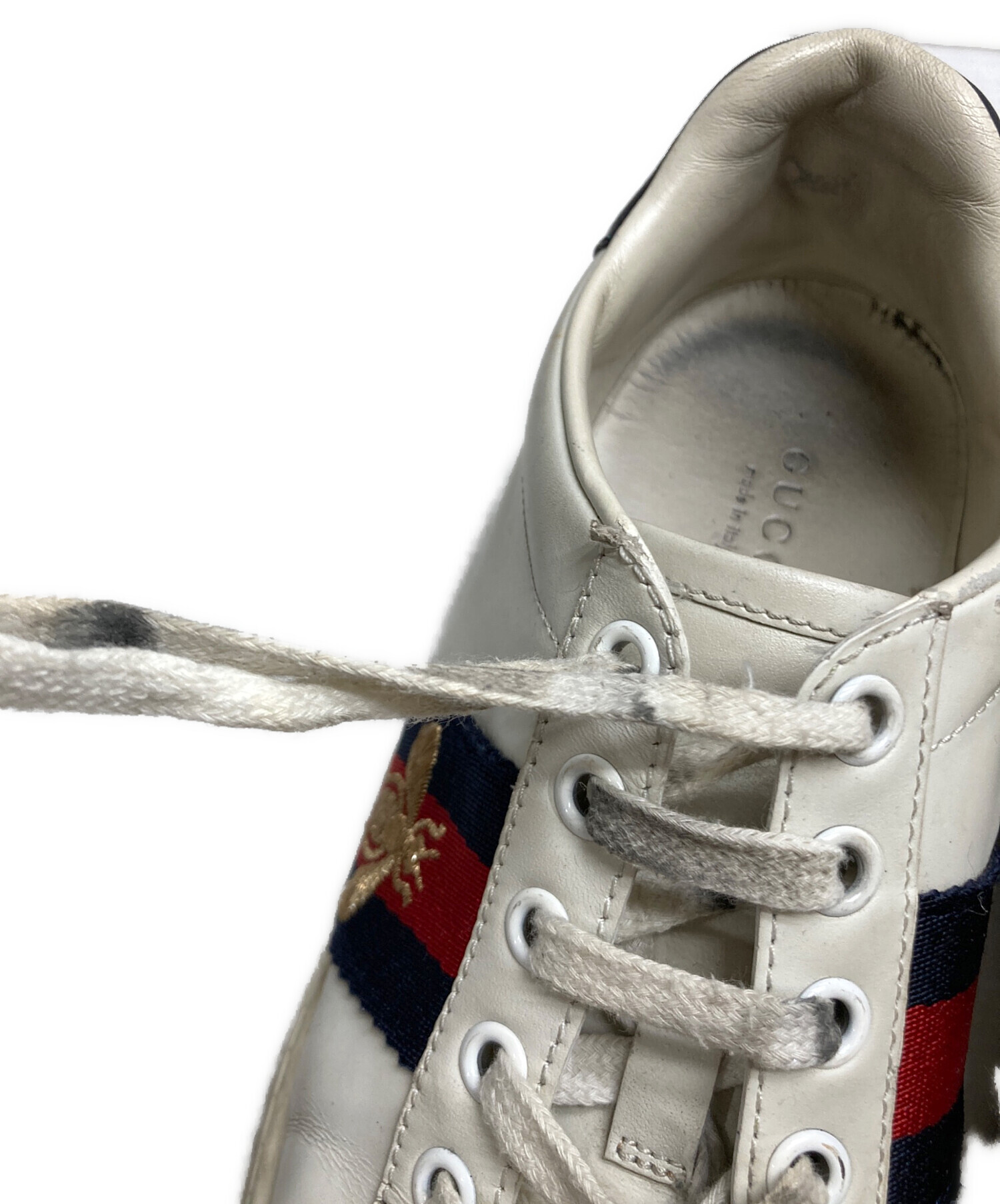 中古・古着通販】GUCCI (グッチ) プラットフォームエーススニーカー