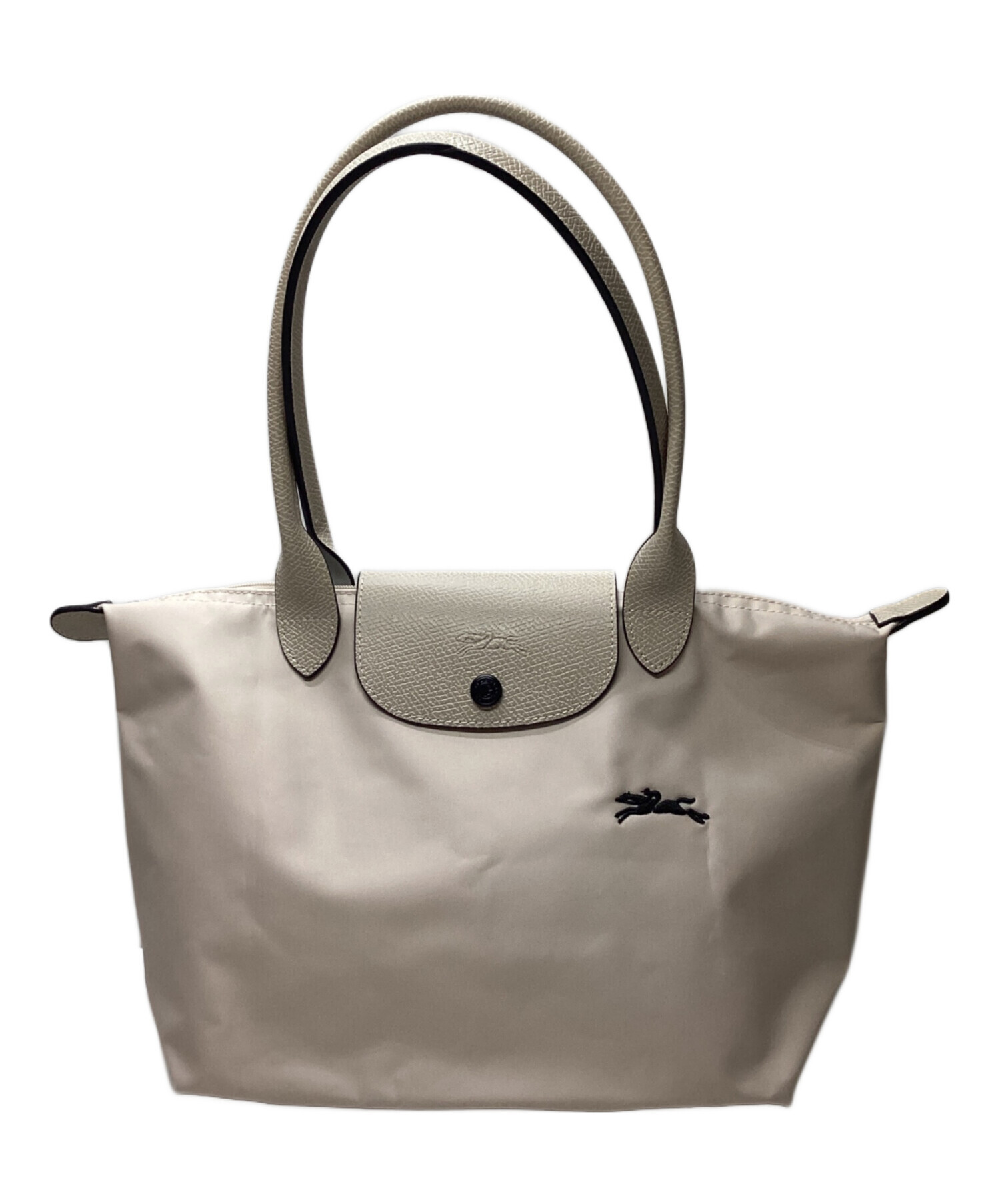 LONGCHAMP ロンシャンホワイト トートバッグ 【公式通販】