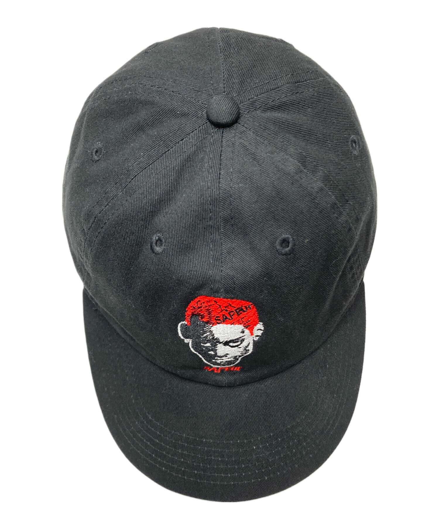 中古・古着通販】SAPEur (サプール) キャップ ブラック｜ブランド