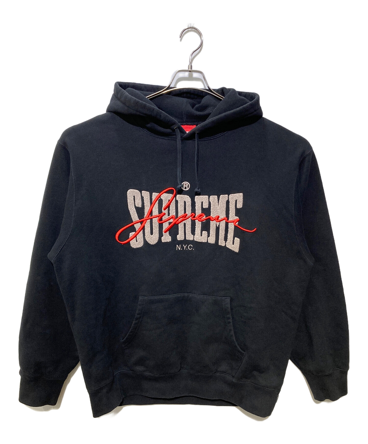 トップス Supreme Embroidered Chenille Hooded Embroidered Chenille Hooded Sweatshirt | Supreme 22ss