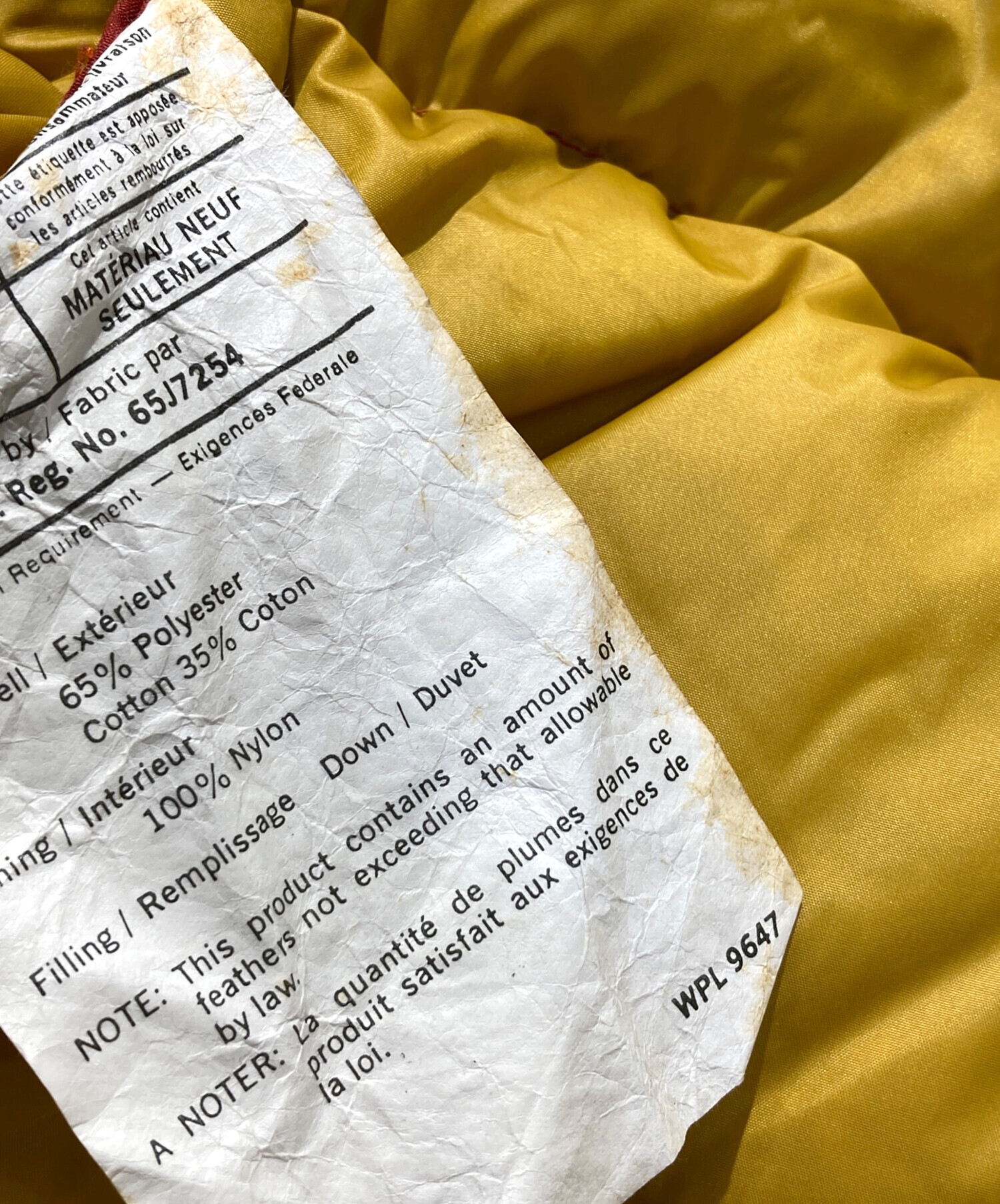 中古・古着通販】Eddie Bauer (エディーバウアー) ダウンベスト レッド