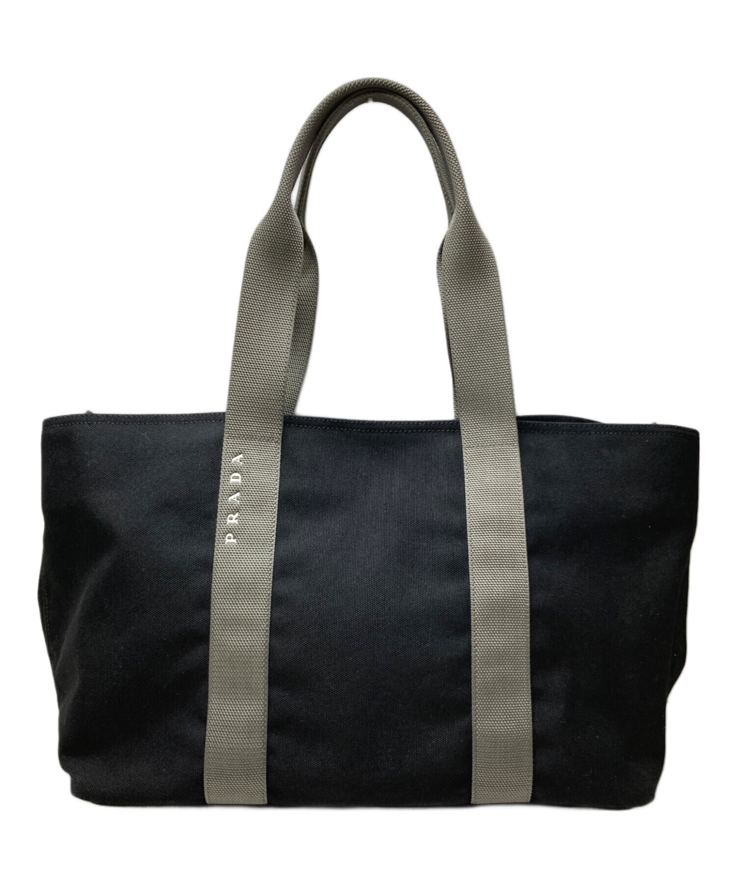 【美品】PRADA プラダスポーツ 2WAYトートバッグ ブラック プラダ PRADA PRADA トートバッグ 2VG115 2FAD トライアングルロゴ