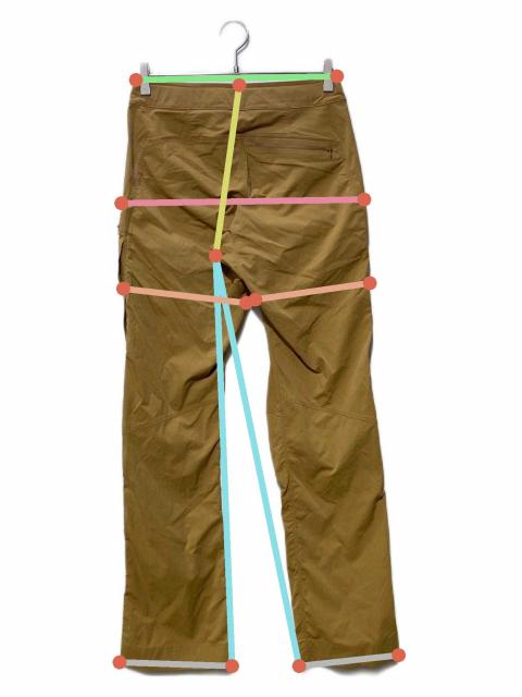 中古・古着通販】ARC'TERYX (アークテリクス) パンツ ブラウン サイズ