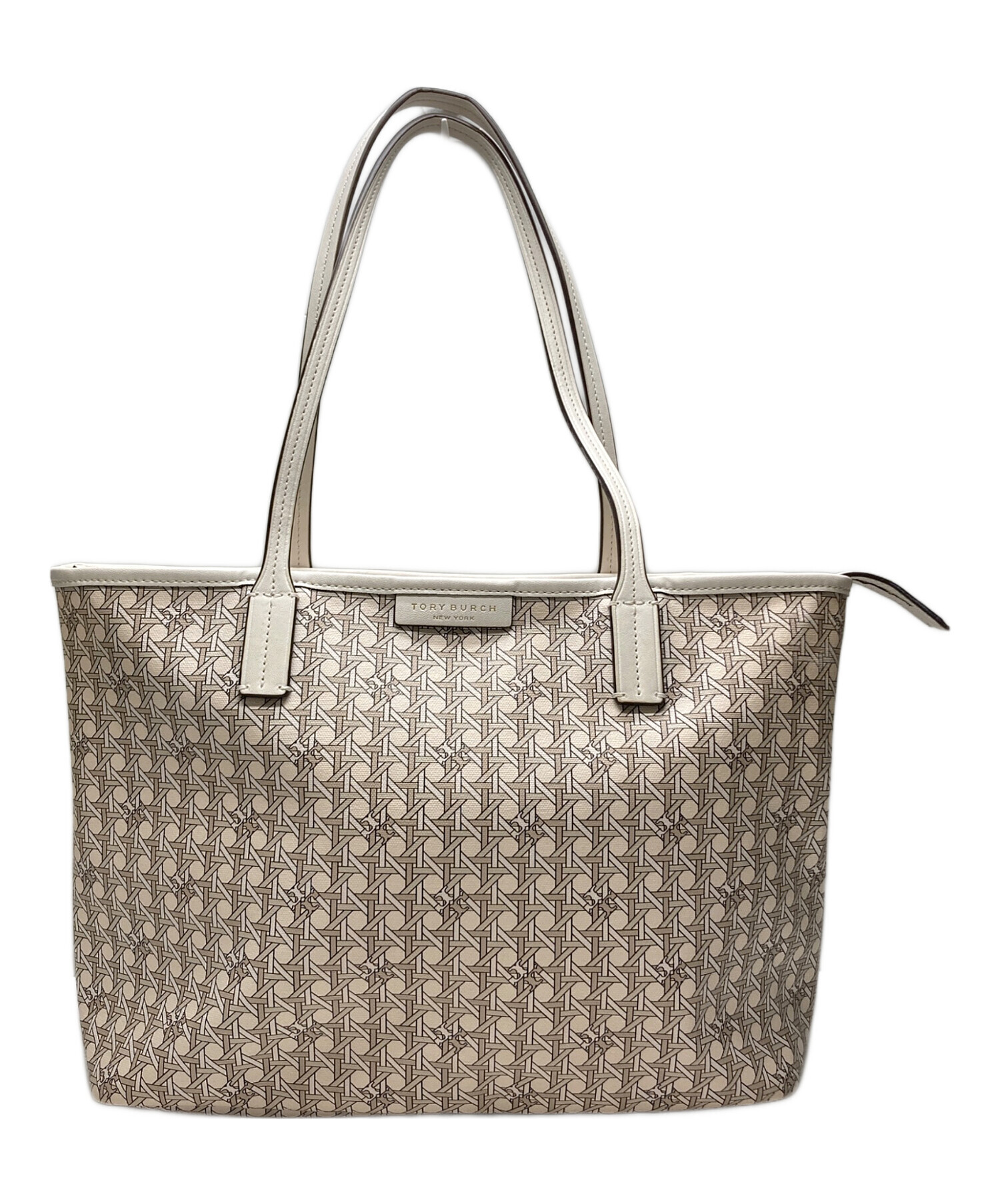 中古・古着通販】TORY BURCH (トリーバーチ) トートバッグ ベージュ 
