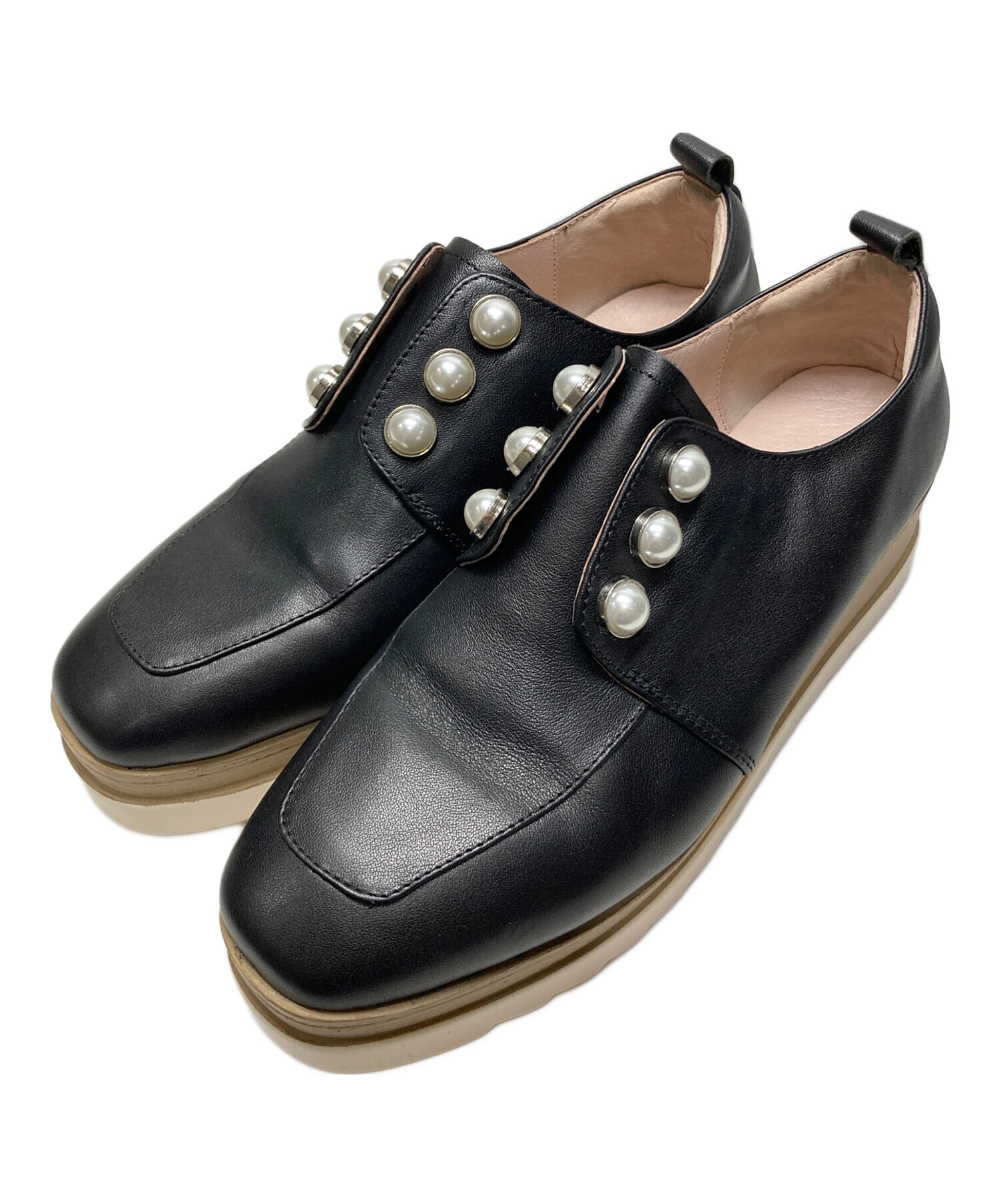 中古・古着通販】STACCATO (スタッカート) シューズ ブラック サイズ 