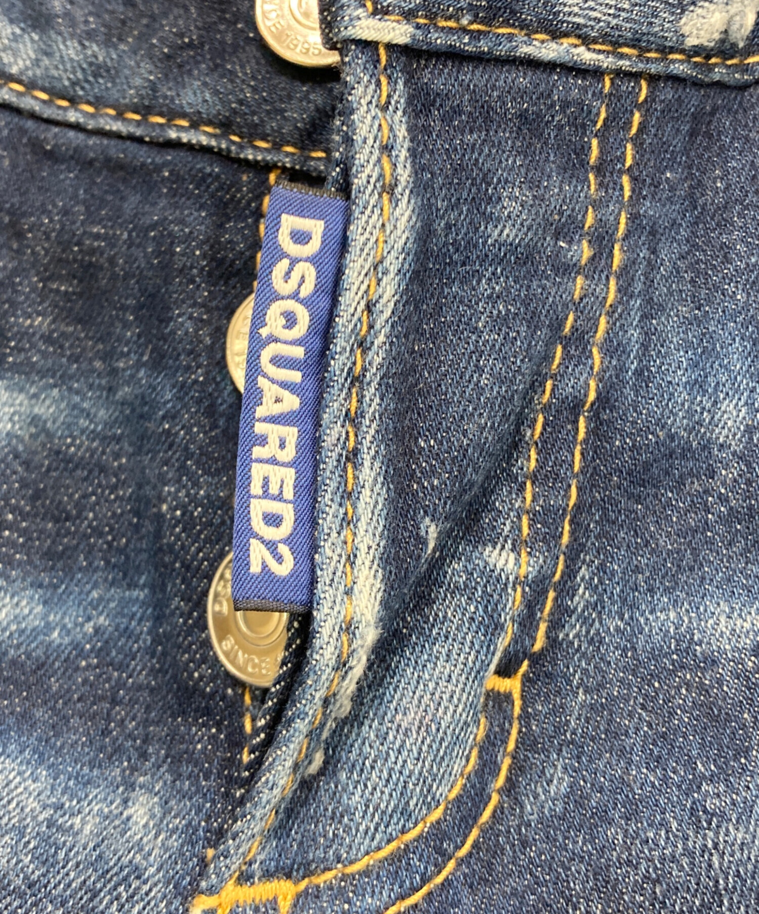 中古・古着通販】DSQUARED2 (ディースクエアード) デニムパンツ