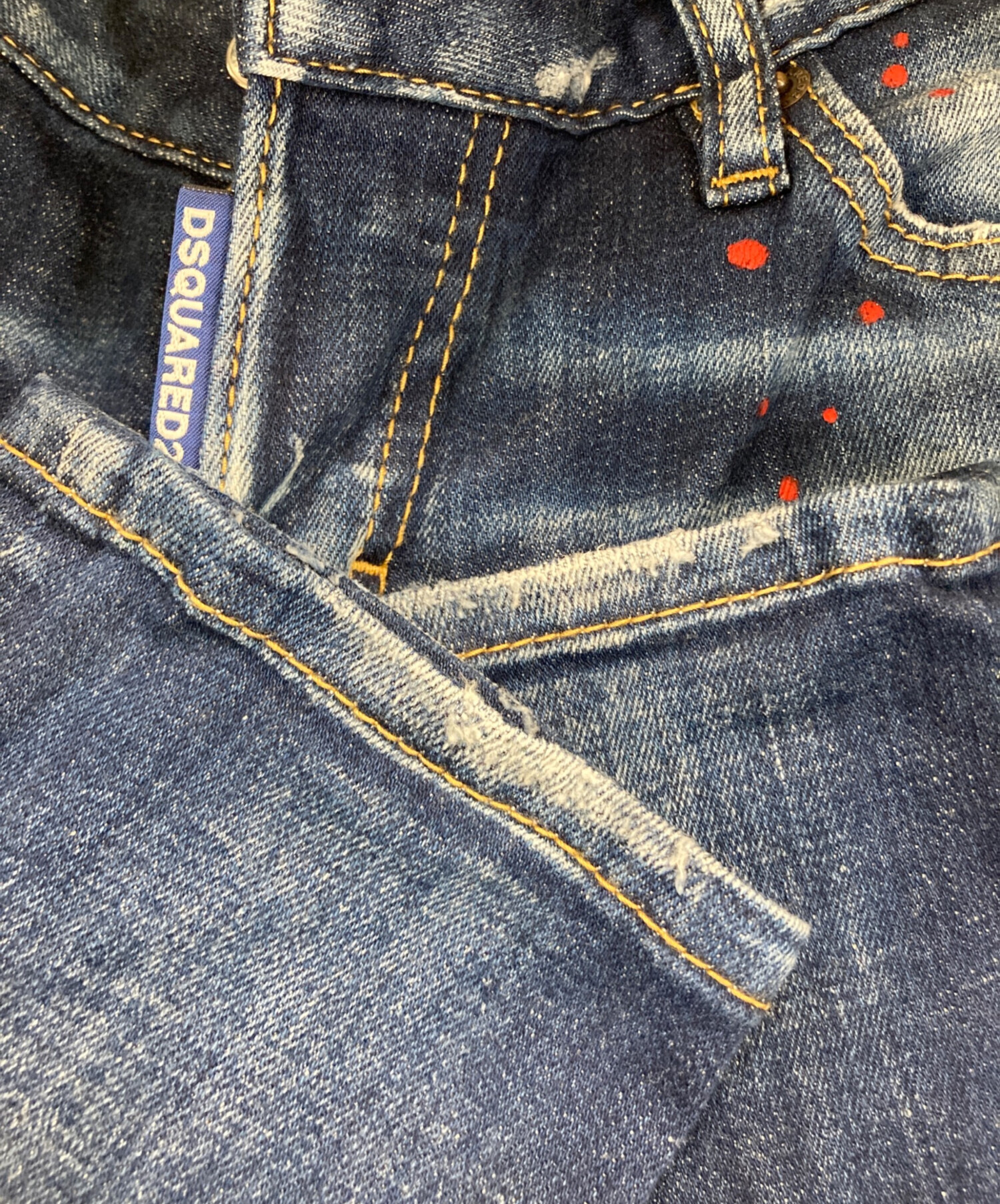 中古・古着通販】DSQUARED2 (ディースクエアード) デニムパンツ 