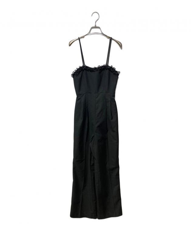 中古・古着通販】Ameri (アメリ) MEDI 2WAY FRILL ROMPERS ブラック