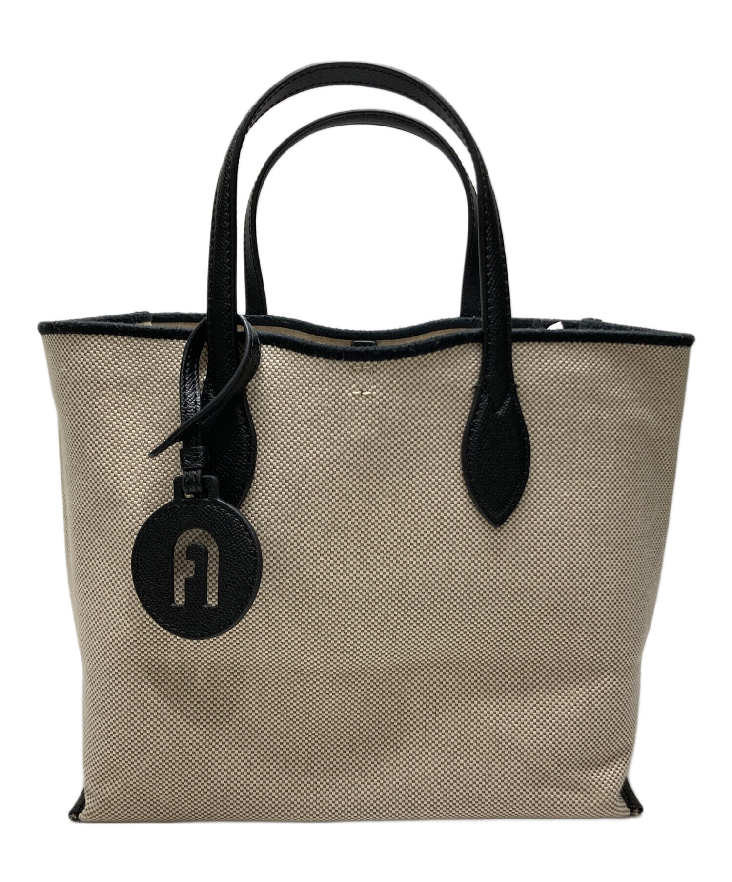 中古・古着通販】FURLA (フルラ) ハンドバッグ ベージュ|ブランド 中古・古着通販】FURLA (フルラ) ハンドバッグ ベージュ|ブランド