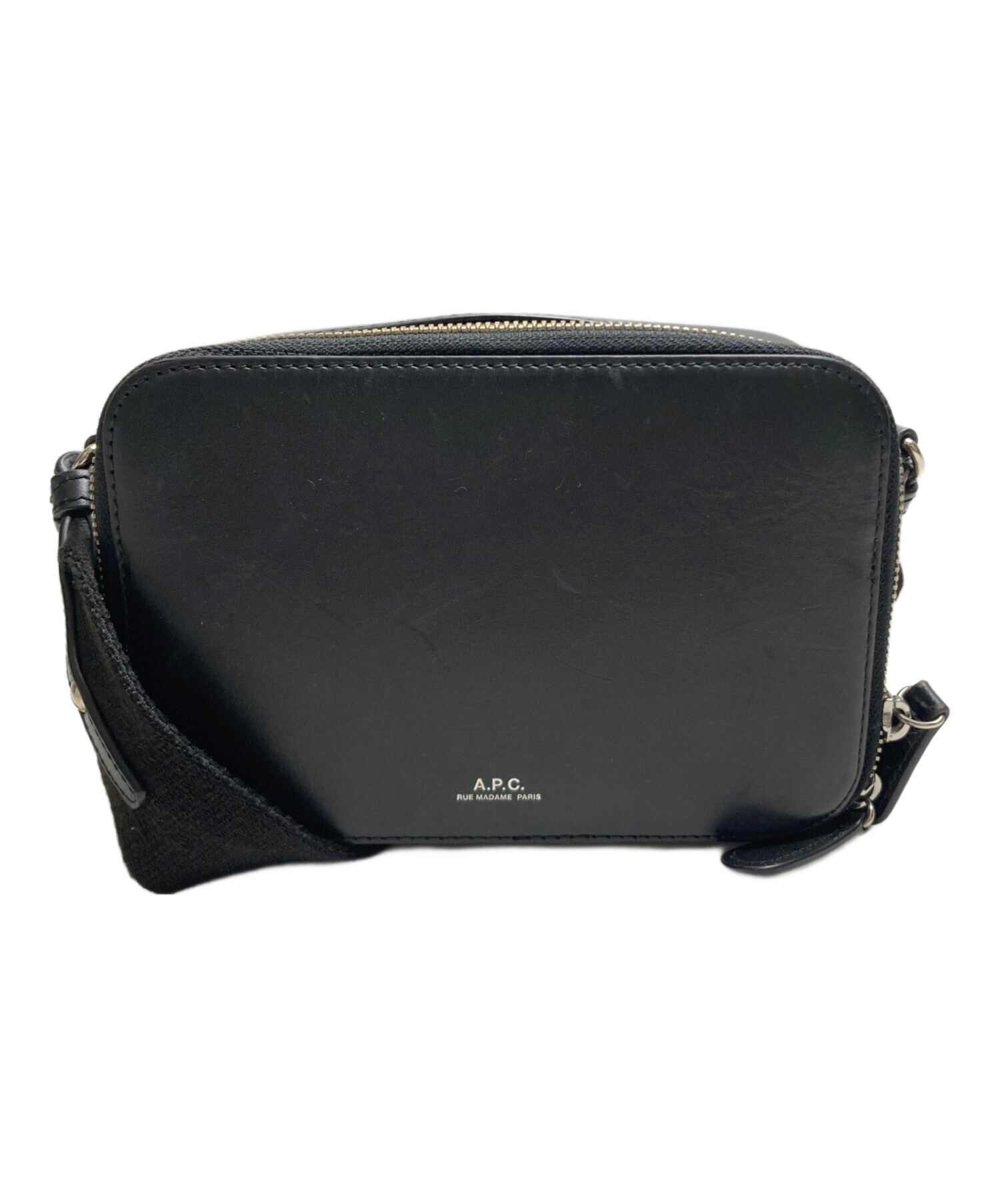 中古・古着通販】A.P.C. (アーペーセー) CAMERA BAG SOHO ブラック