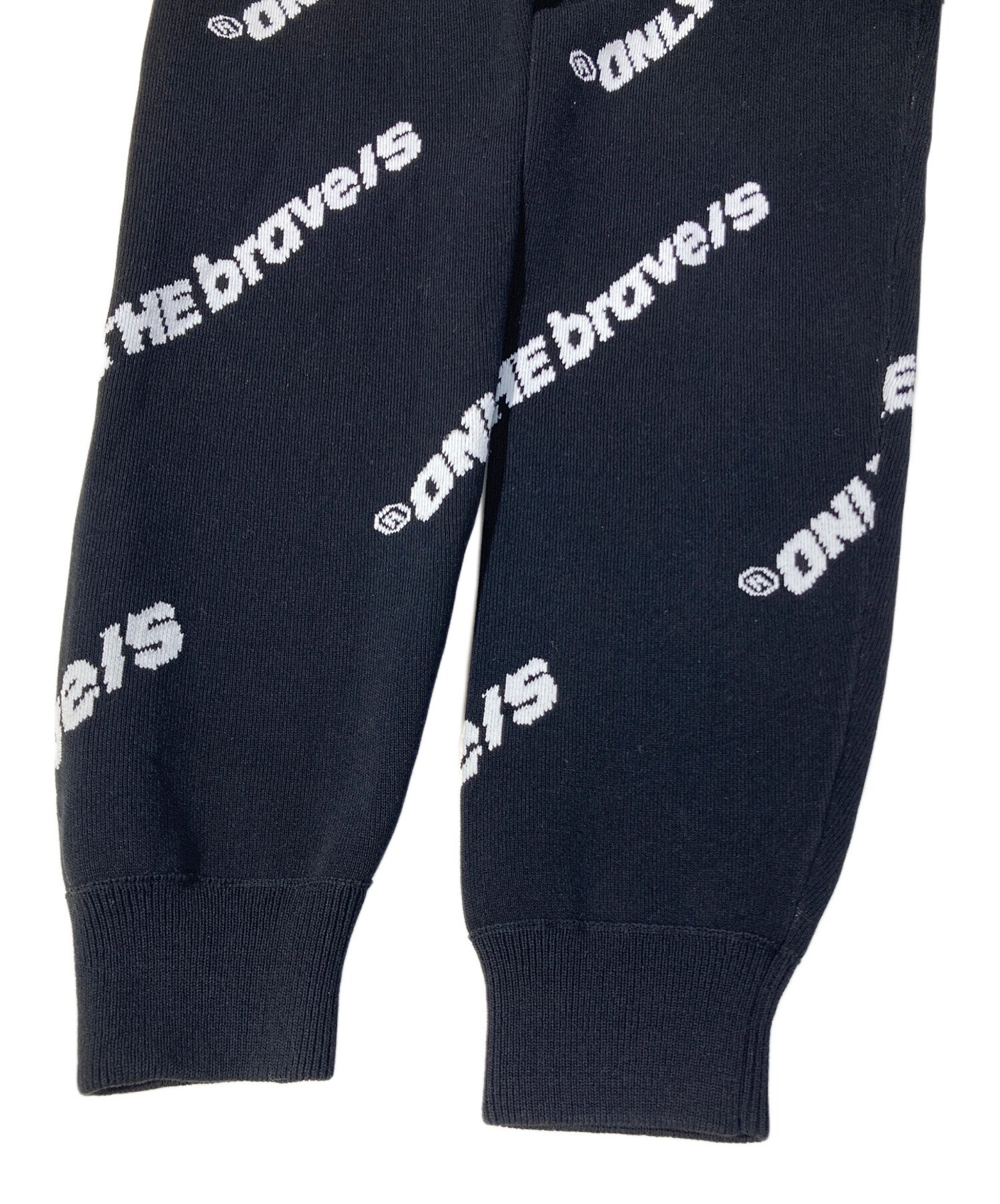 中古・古着通販】DIESEL (ディーゼル) 総柄サイドジップニット