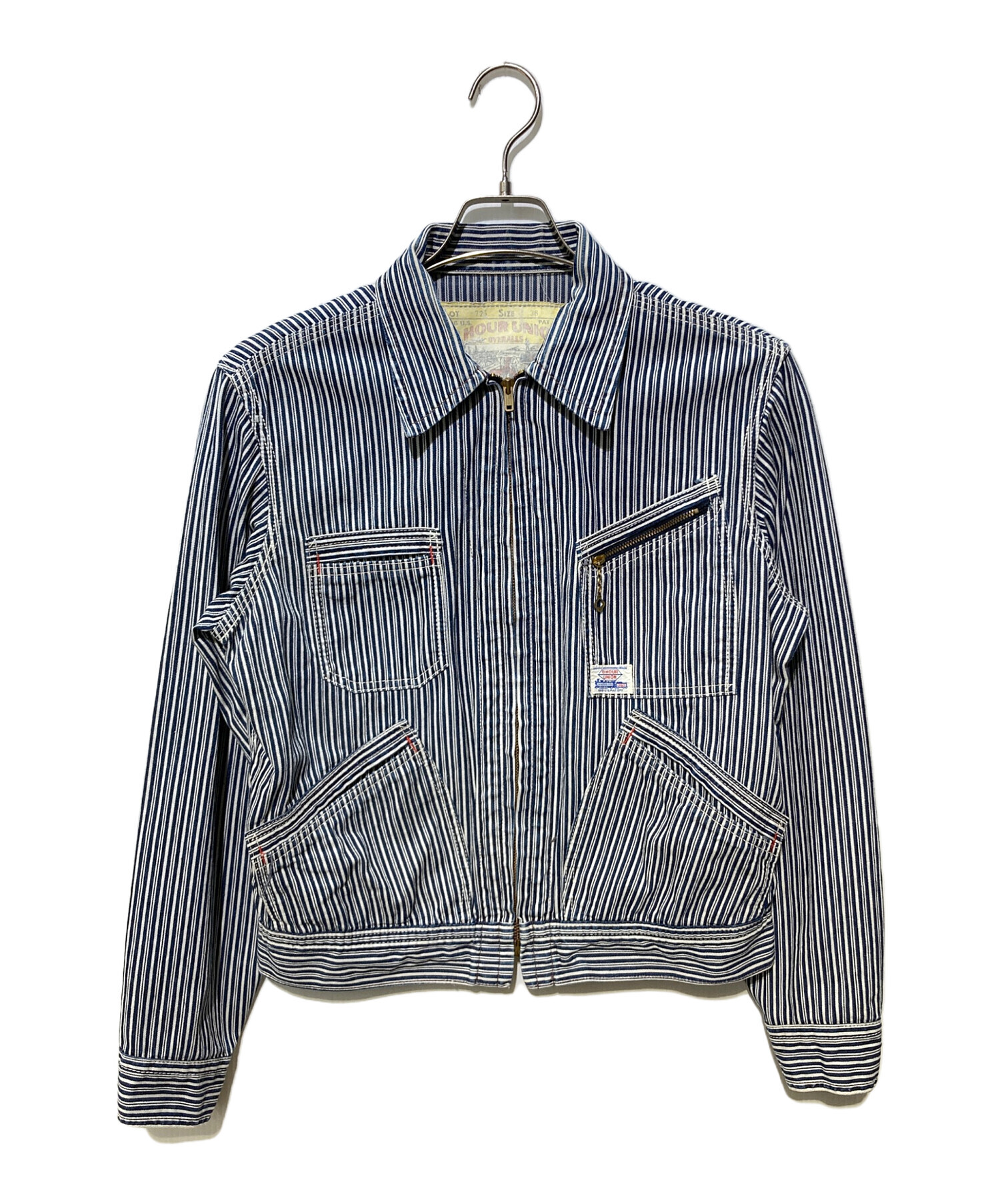 中古・古着通販】Joe McCOY (ジョーマッコイ) ヒッコリージップ