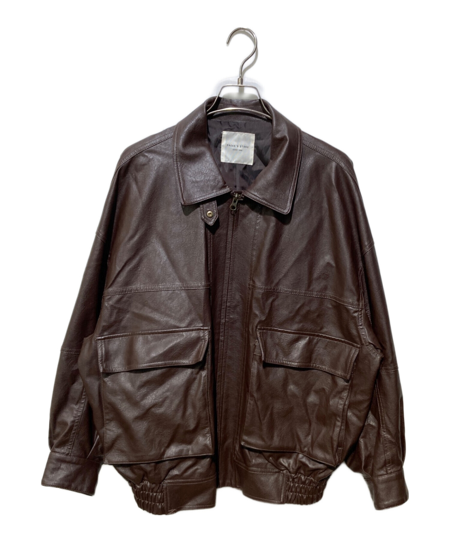 FRK401 中古品 中古・古着通販】FREAK'S STORE (フリークスストア) フェイクレザー