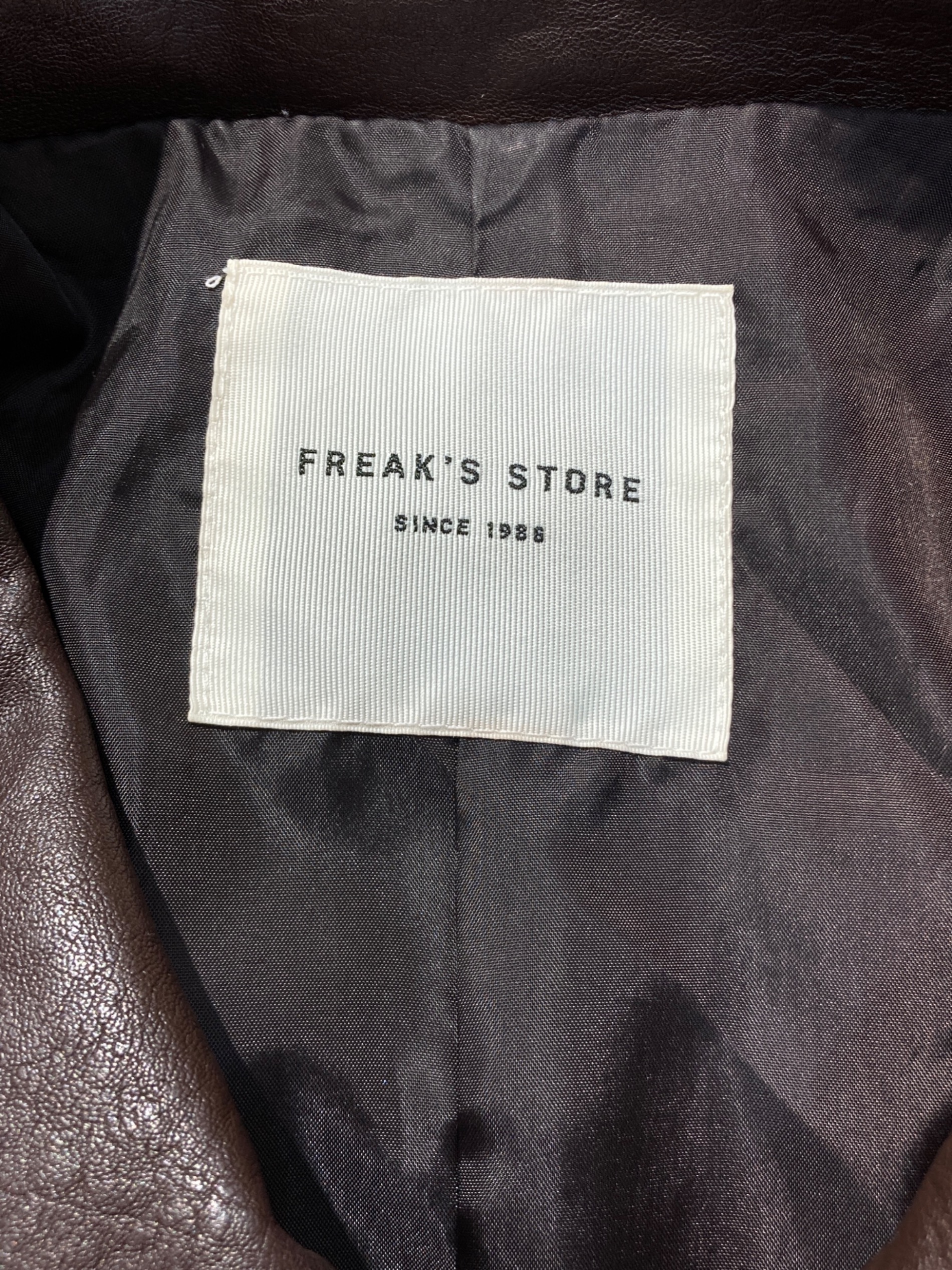 中古・古着通販】FREAK'S STORE (フリークスストア) フェイクレザー