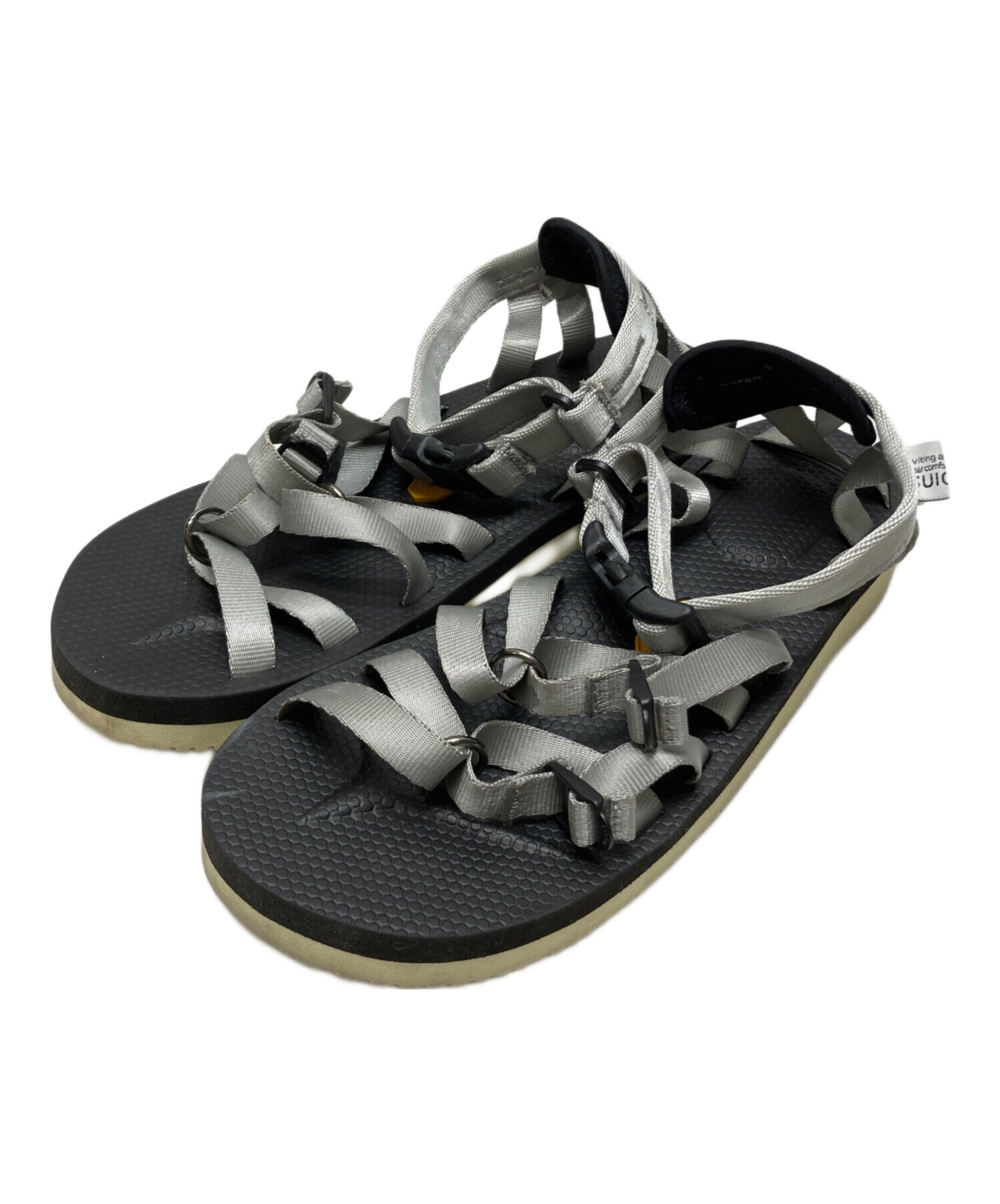 スイコック スエード ムートン ビブラムソール サンダル suicoke 廃盤品 中古・古着通販】suicoke (スイコック) ビブラムソールサンダル