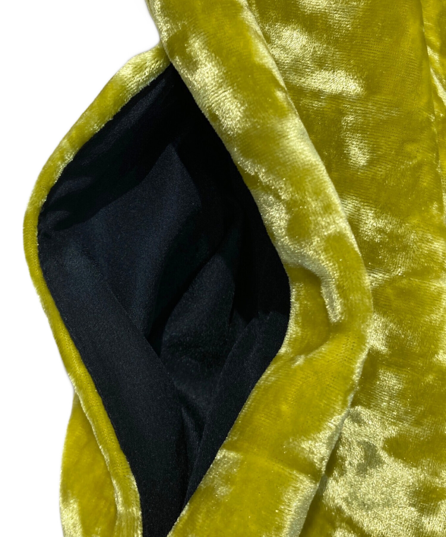 未使用品 MSGM ベロアワンピース ノースリーブ サイズ40 イエロー