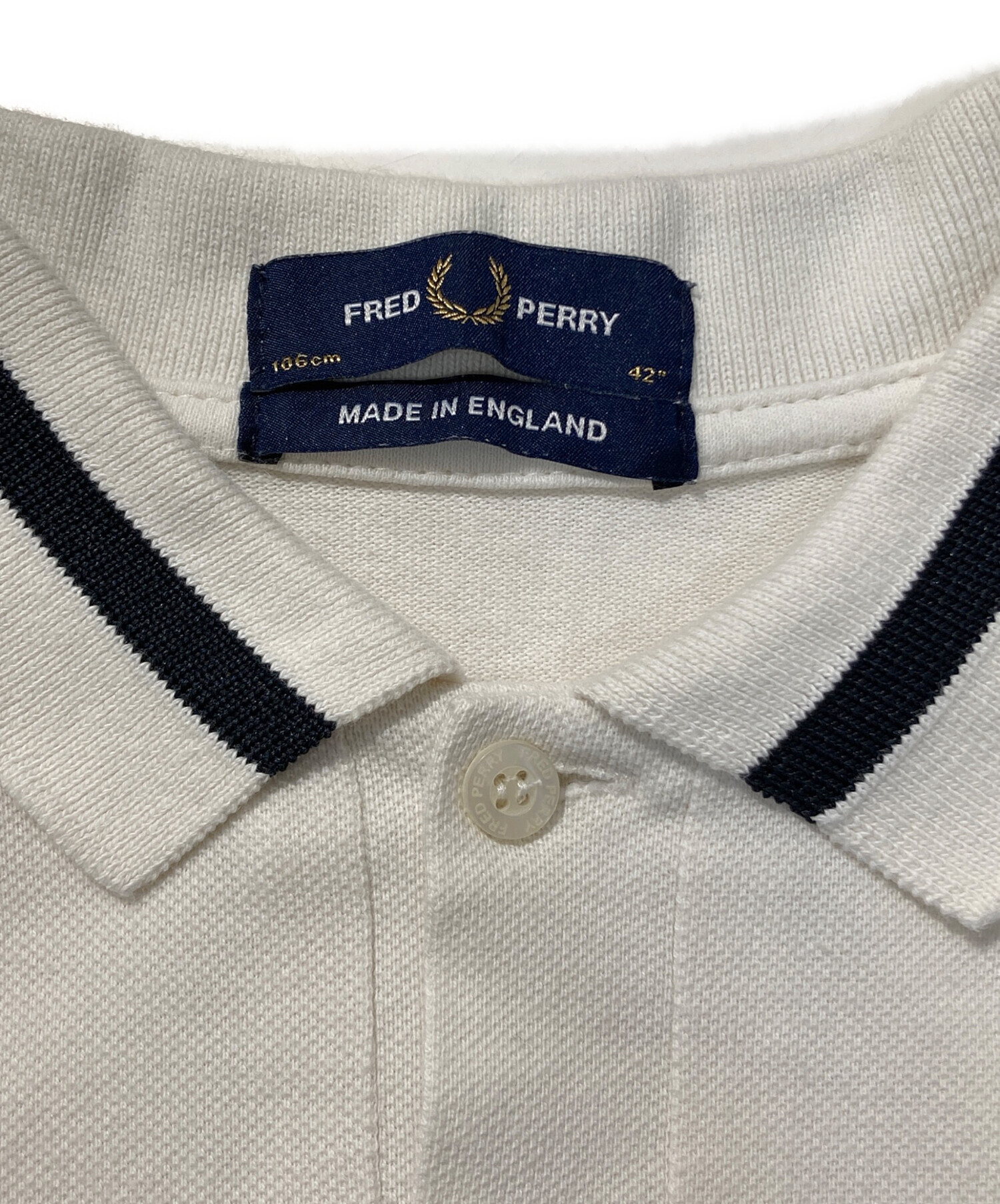 中古・古着通販】FRED PERRY (フレッドペリー) 半袖ポロシャツ