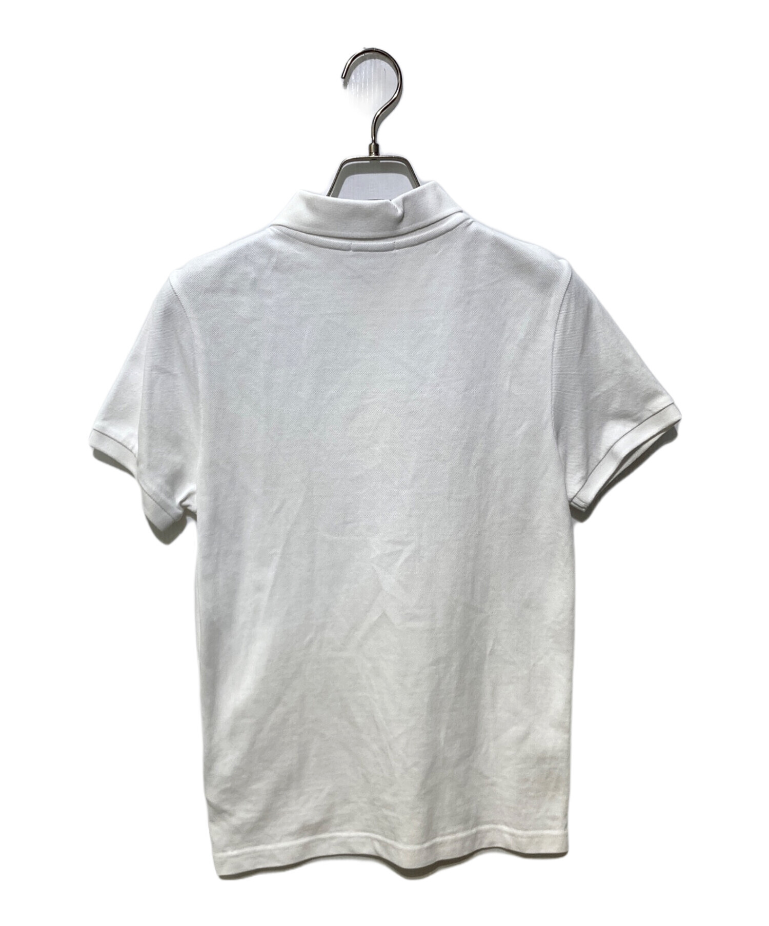 中古・古着通販】MONCLER (モンクレール) ポロシャツ ホワイト サイズ