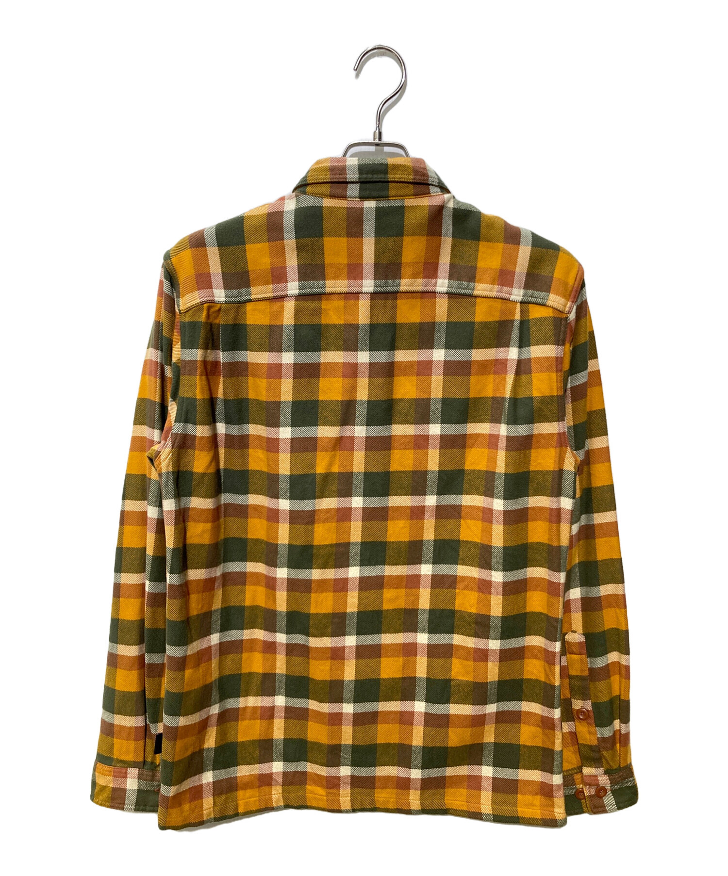 patagonia 04年製 ヘビーフランネルシャツ オレンジL古着 中古・古着通販】Patagonia (パタゴニア) ネルシャツ オレンジ サイズ