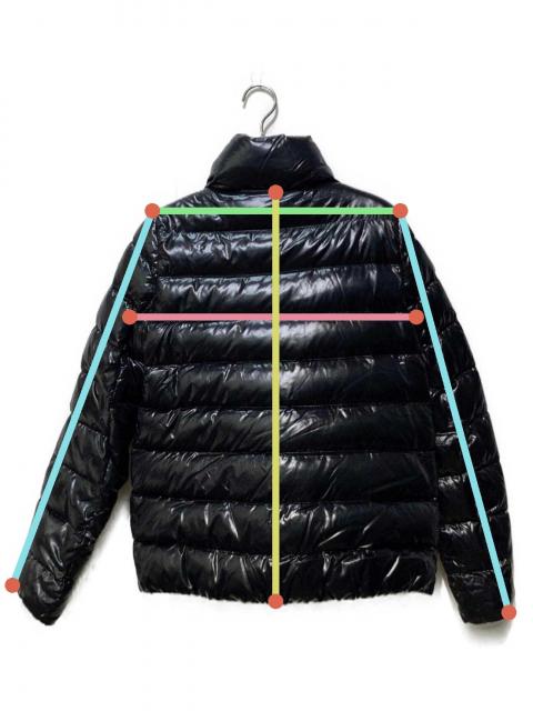 モンクレール　ダウンジャケット　00 中古・古着通販】MONCLER (モンクレール) ダウンジャケット ブラック