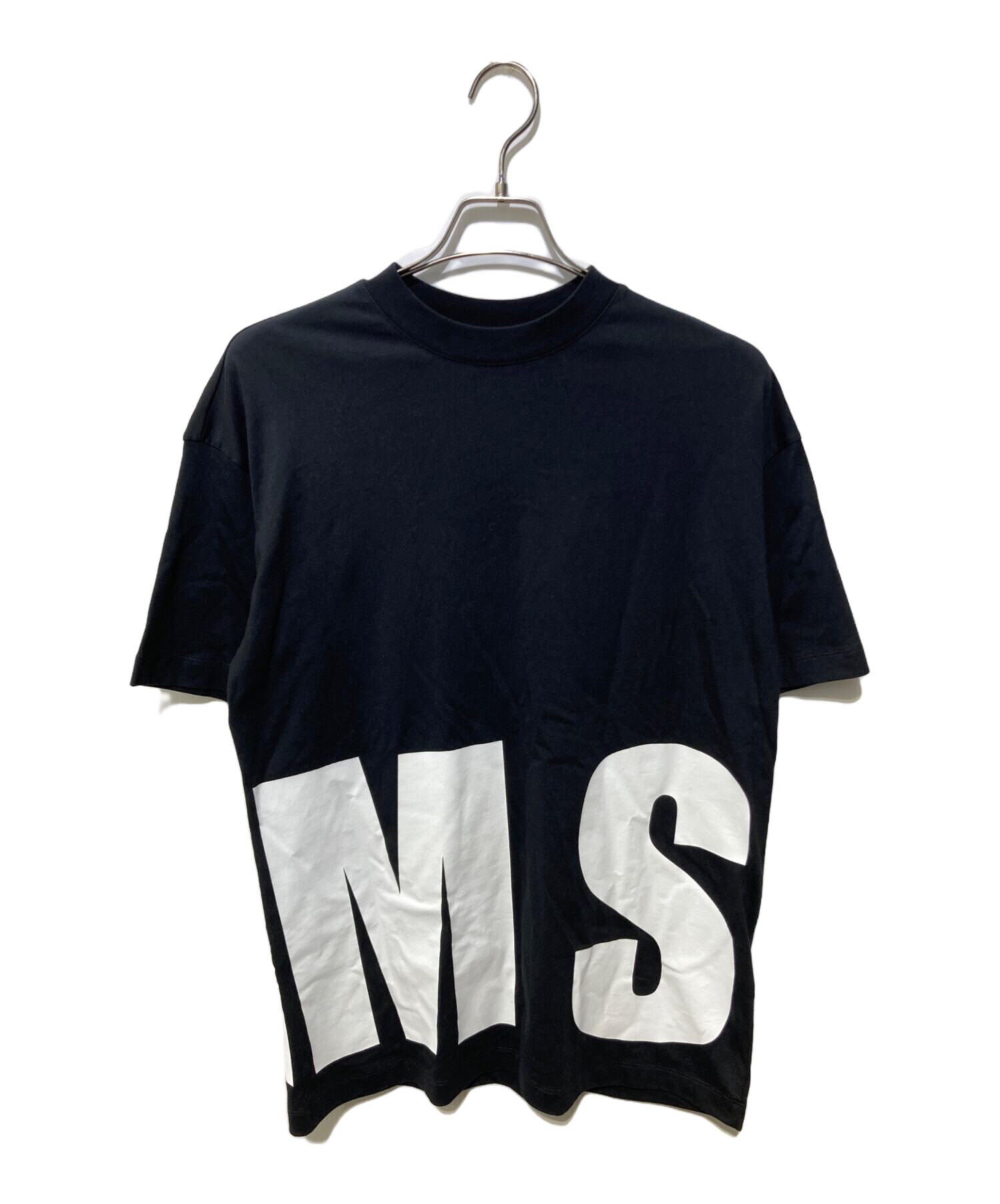 中古・古着通販】MSGM (エムエスジーエム) Big Logo T-Shirt ブラック