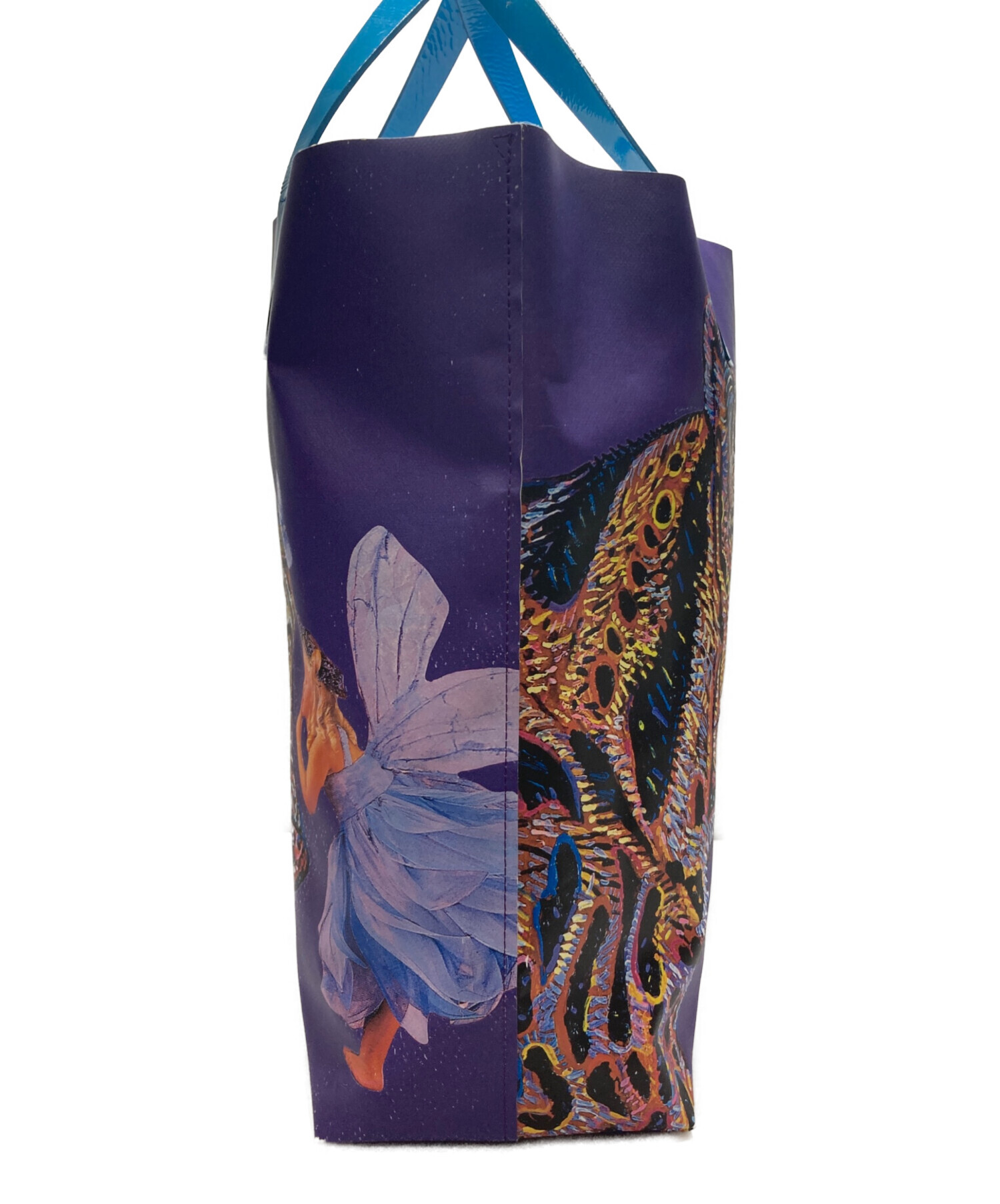 幾何学模様 meイッセイミヤケ中古品 中古・古着通販】me ISSEY MIYAKE (ミーイッセイ ミヤケ) トートバッグ