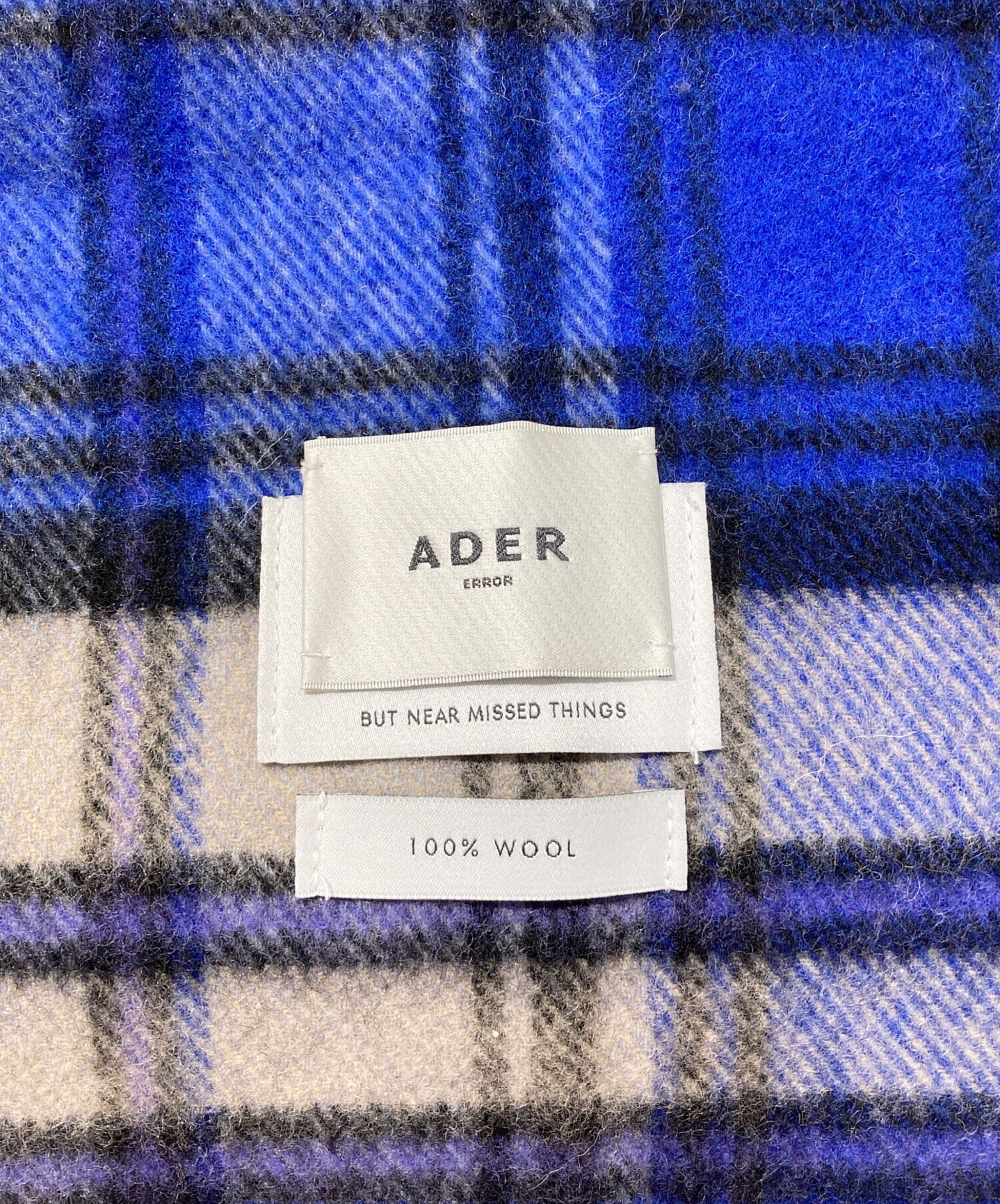 中古・古着通販】ADER error (アーダーエラー) Revint Plaid Muffler
