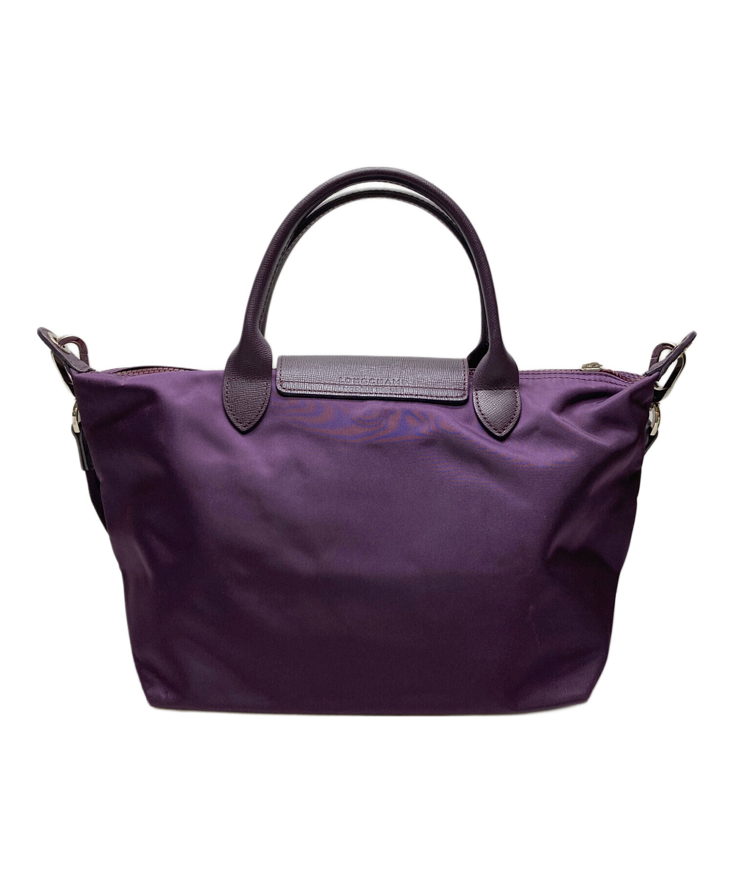 中古・古着通販】LONGCHAMP (ロンシャン) 2WAYナイロンバッグ パープル 