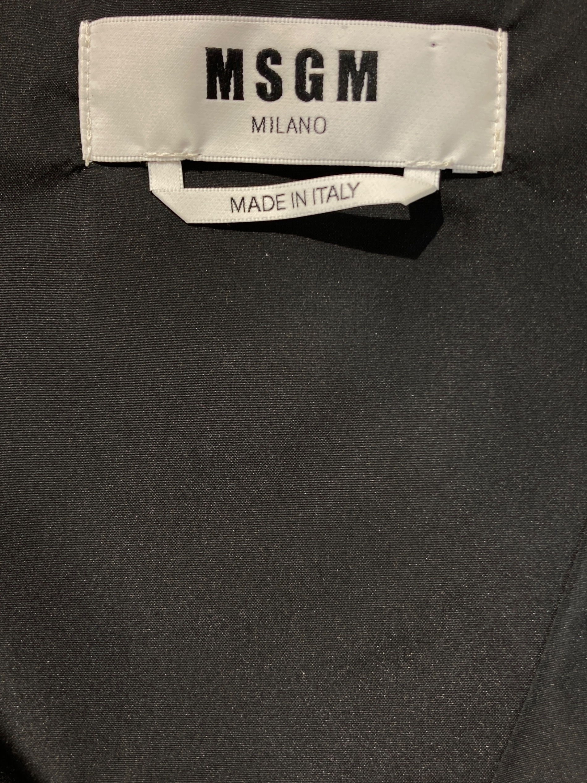 中古・古着通販】MSGM (エムエスジーエム) フロントリボンノースリーブ
