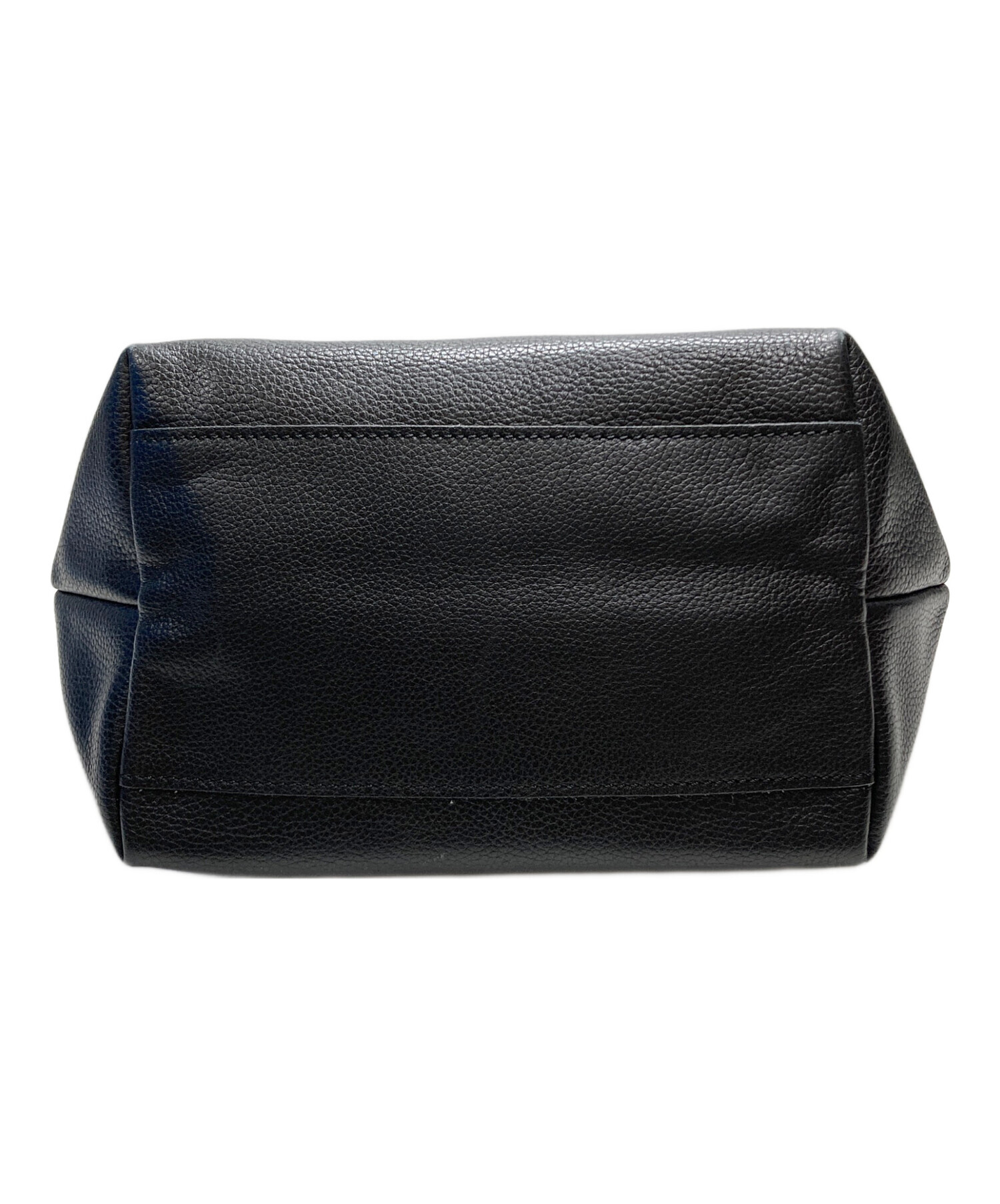 中古・古着通販】LONGCHAMP (ロンシャン) レザーハンドバッグ Le 