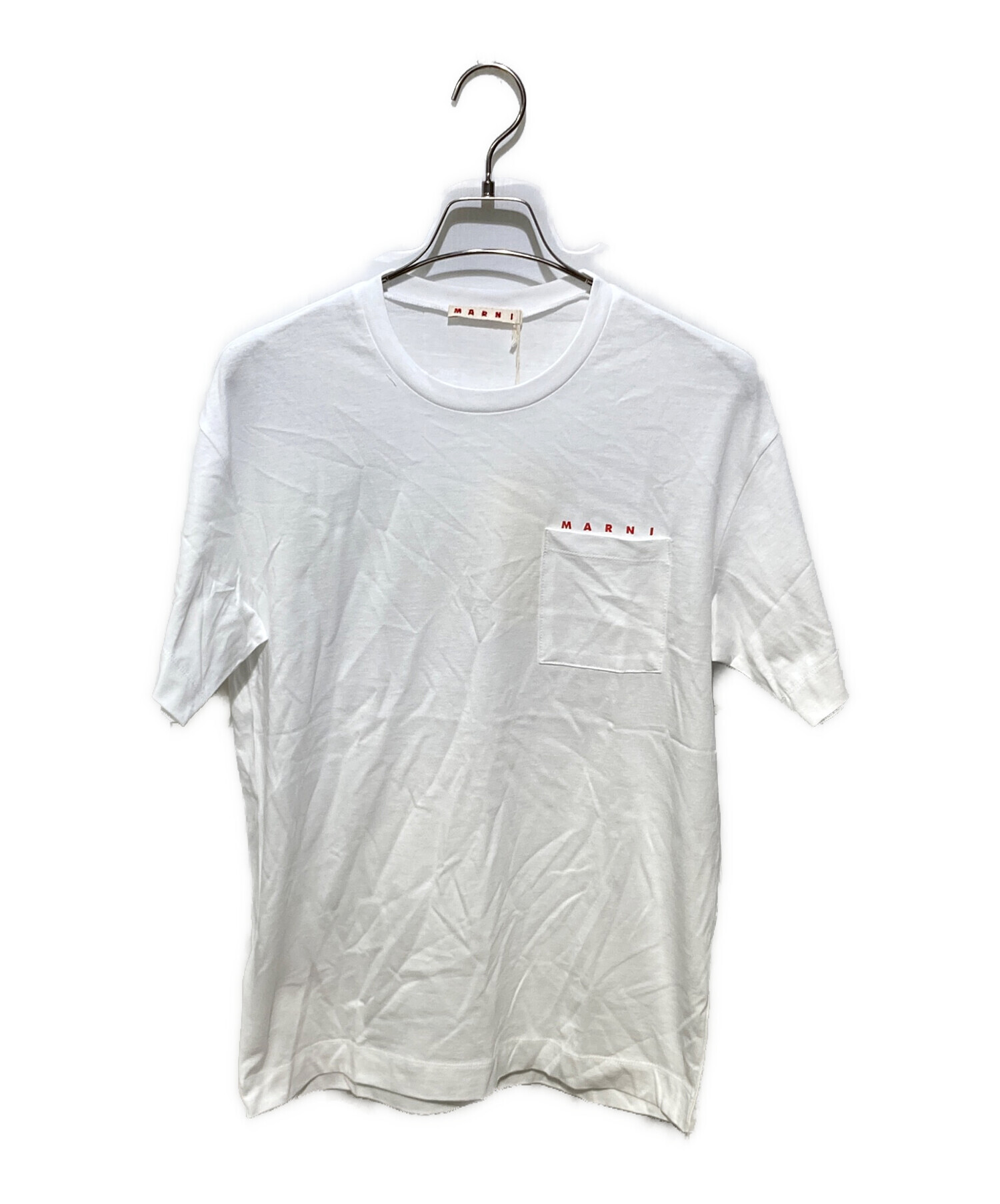 中古・古着通販】MARNI (マルニ) ポケットTシャツ ホワイト サイズ 