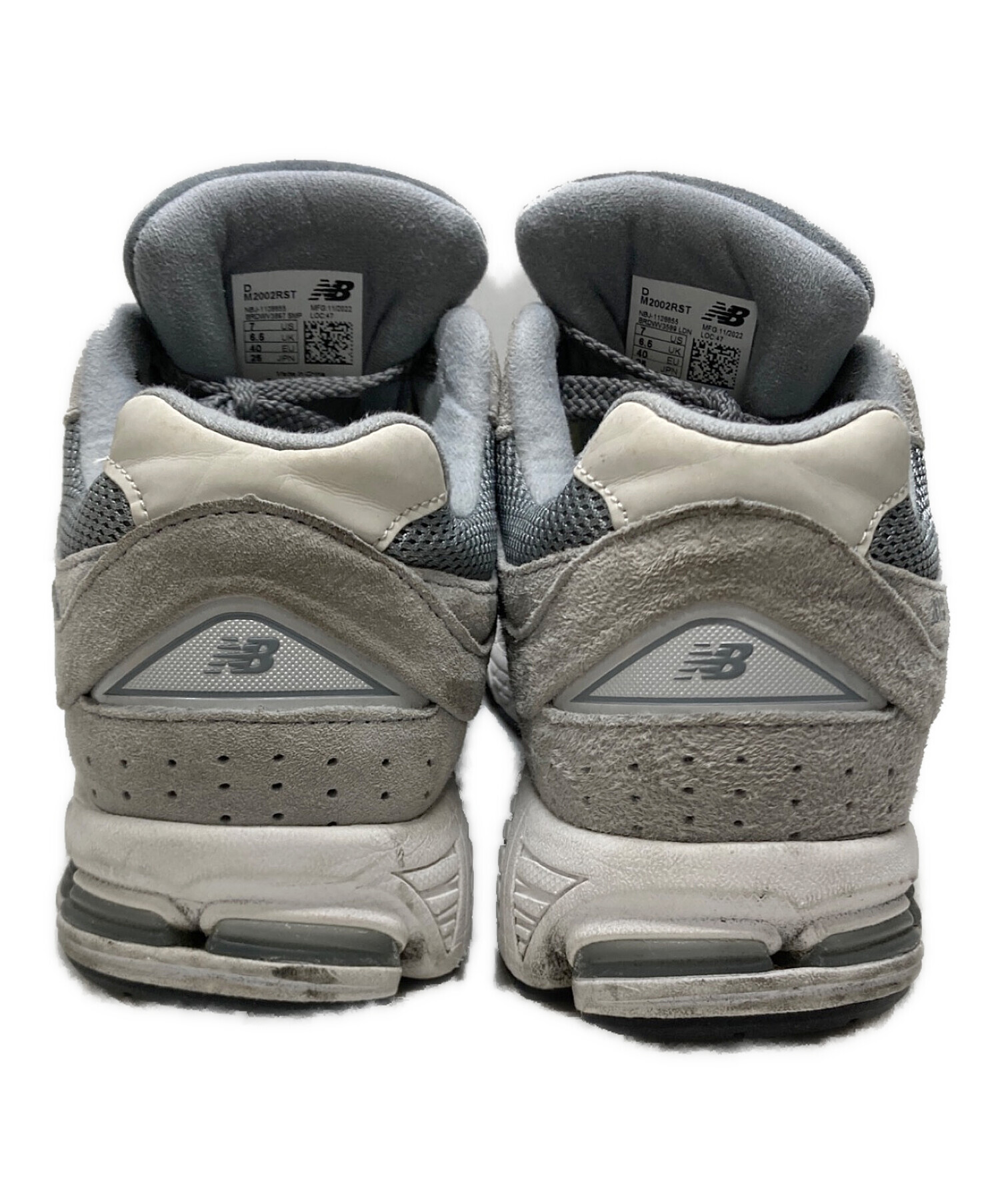 中古・古着通販】NEW BALANCE (ニューバランス) M2002RST GRAY グレー