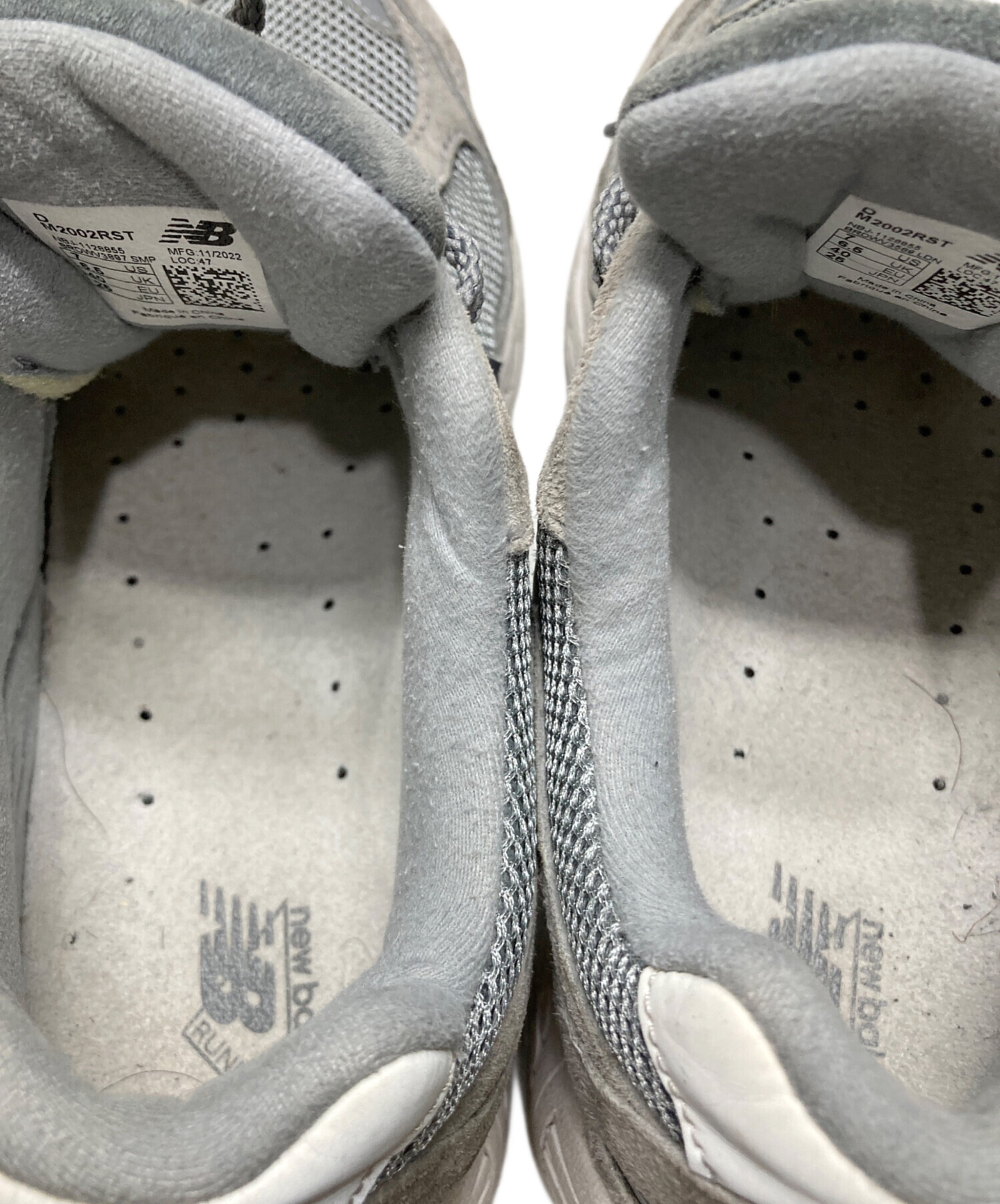 中古・古着通販】NEW BALANCE (ニューバランス) M2002RST GRAY グレー 