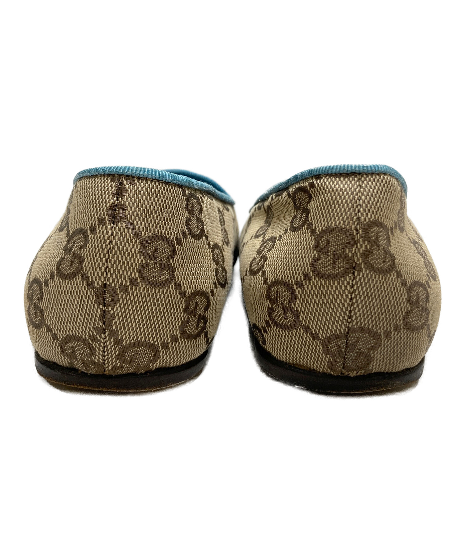 中古・古着通販】GUCCI (グッチ) モノグラムGGキャンバススリッポン 