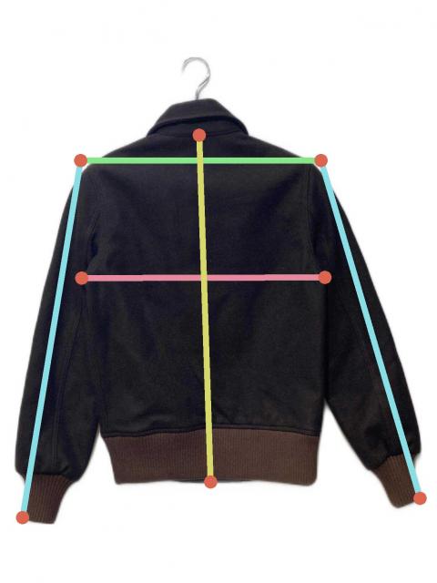 中古・古着通販】LEE (リー) ウールジャケット ブラウン サイズ:S