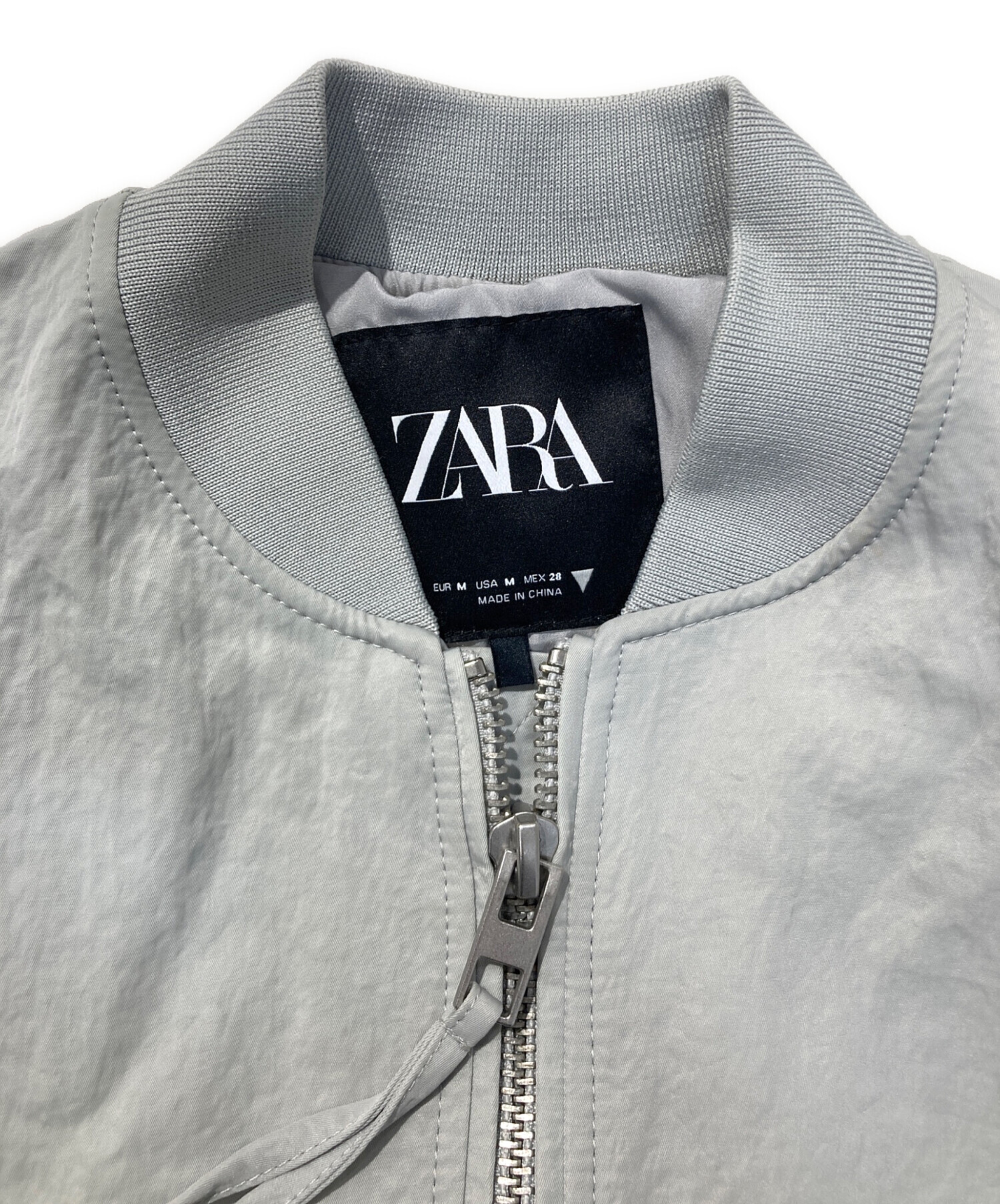 中古・古着通販】ZARA (ザラ) ジャケット グレー サイズ:M｜ブランド