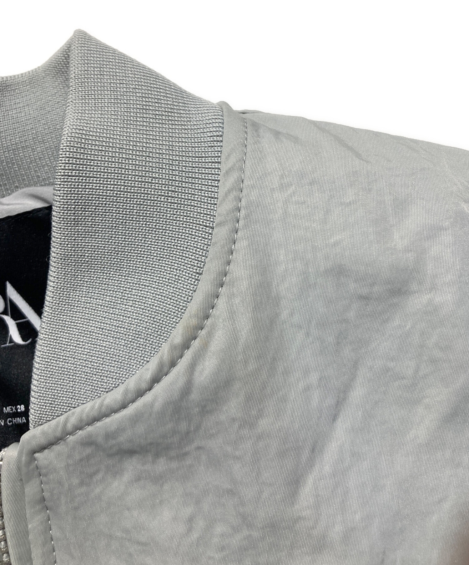 中古・古着通販】ZARA (ザラ) ジャケット グレー サイズ:M｜ブランド