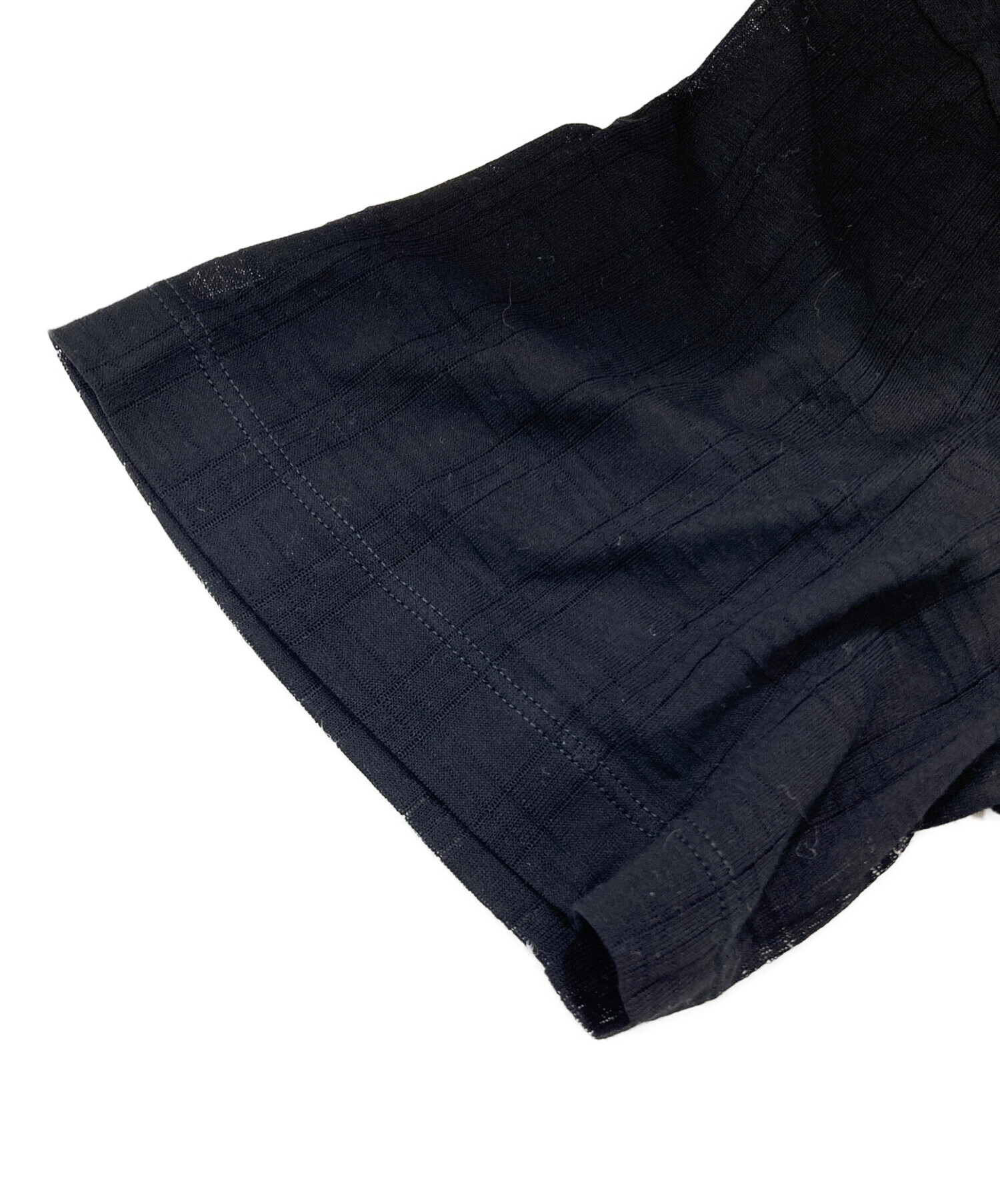 中古・古着通販】HERMES (エルメス) ポロシャツ ブラック サイズ:XXL
