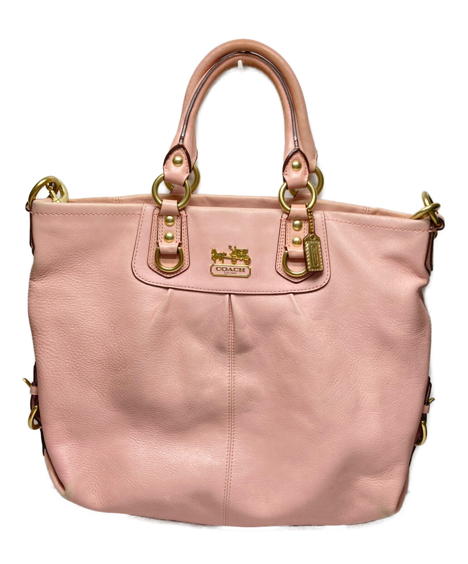 本物良品■コーチ■ ヴィンテージ 2WAY バッグ マディソン ショルダーバッグ 中古・古着通販】COACH (コーチ) マディソン2WAYショルダーバッグ