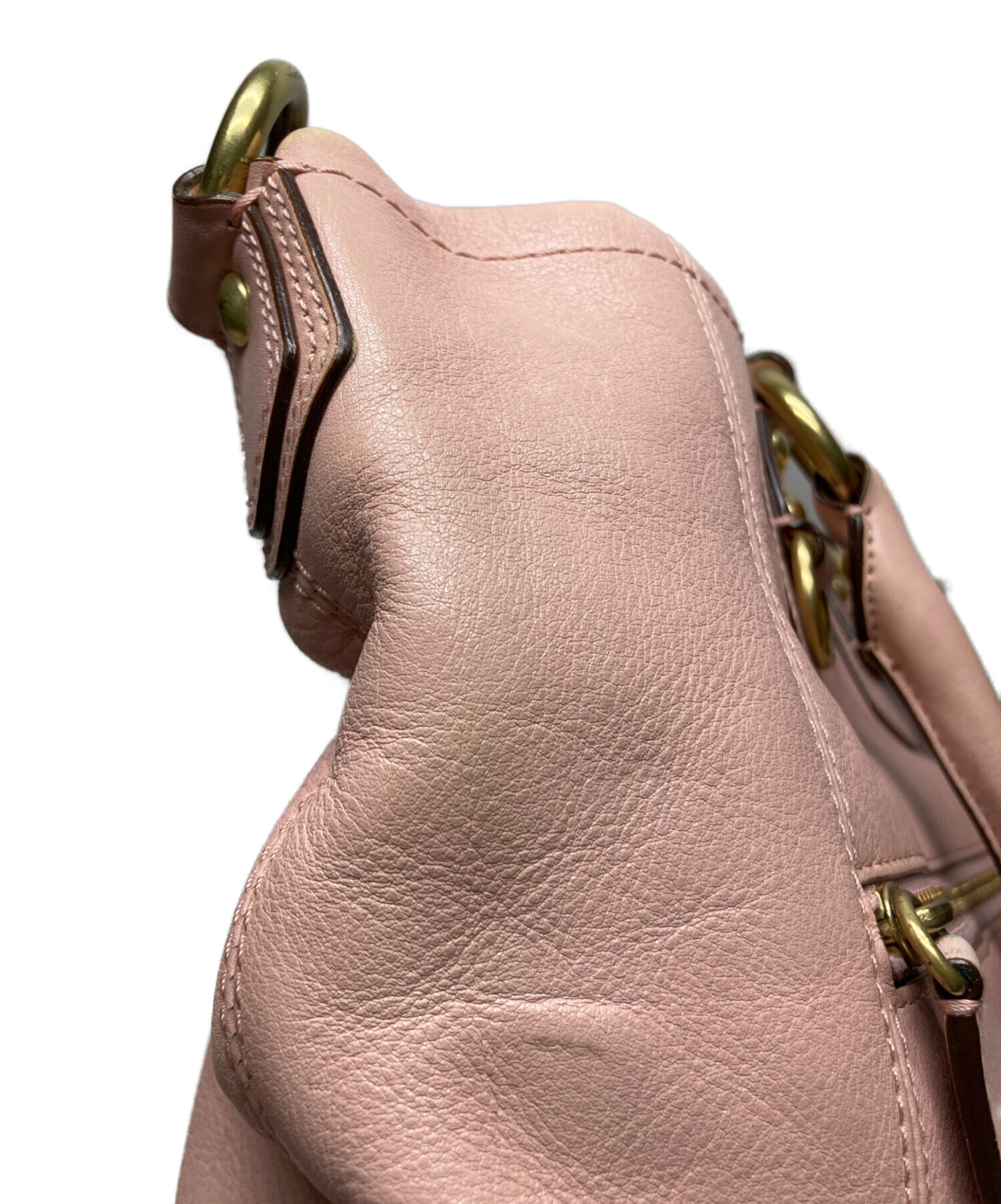 COACH コーチ マディソン オプアート サッチェル 2WAY ピンク COACH