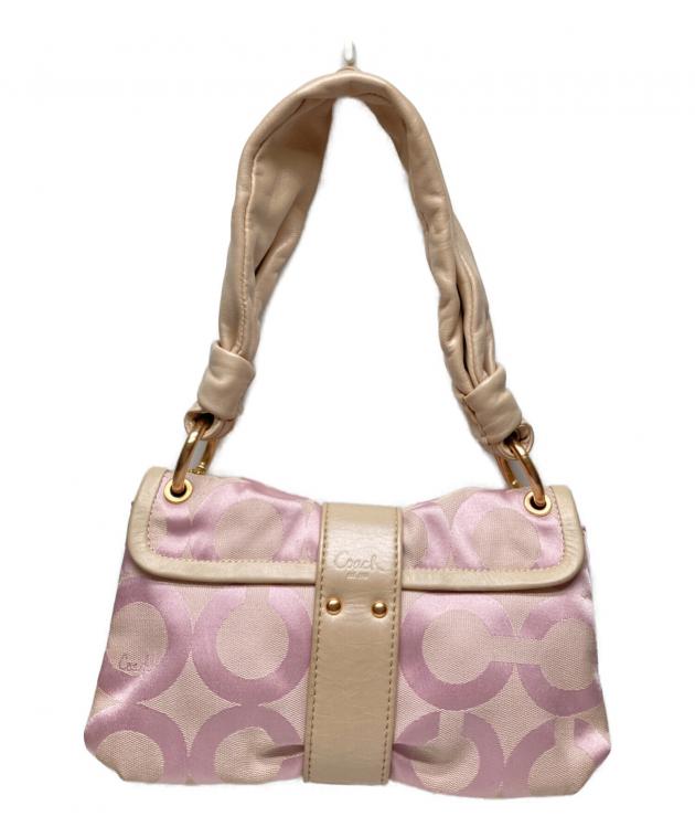 未使用　COACH　ショルダーバック　トゥルーピンク 中古・古着通販】COACH (コーチ) 肩かけショルダーバッグ ピンク